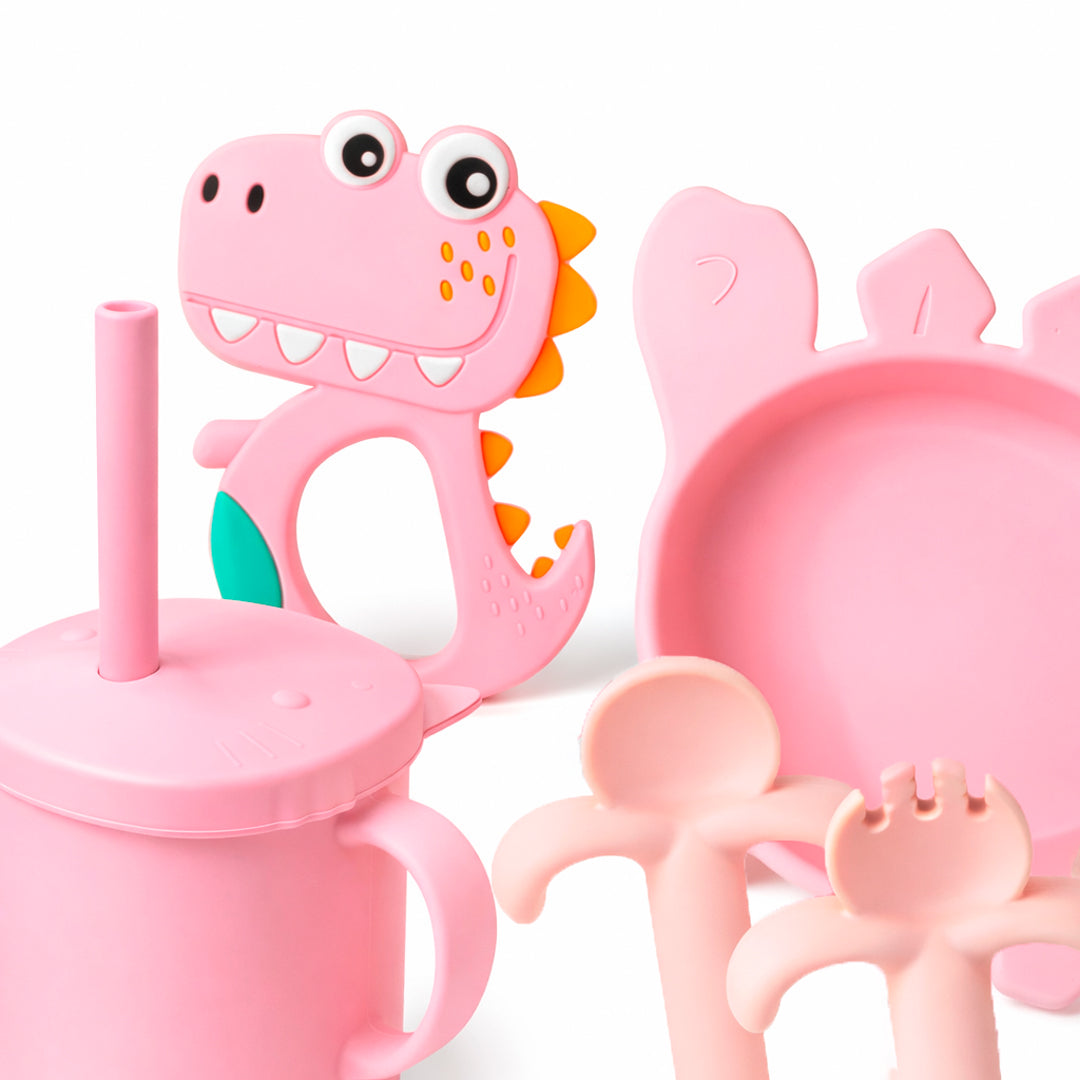 Set de Alimentación para Bebé 3 Piezas de Silicón