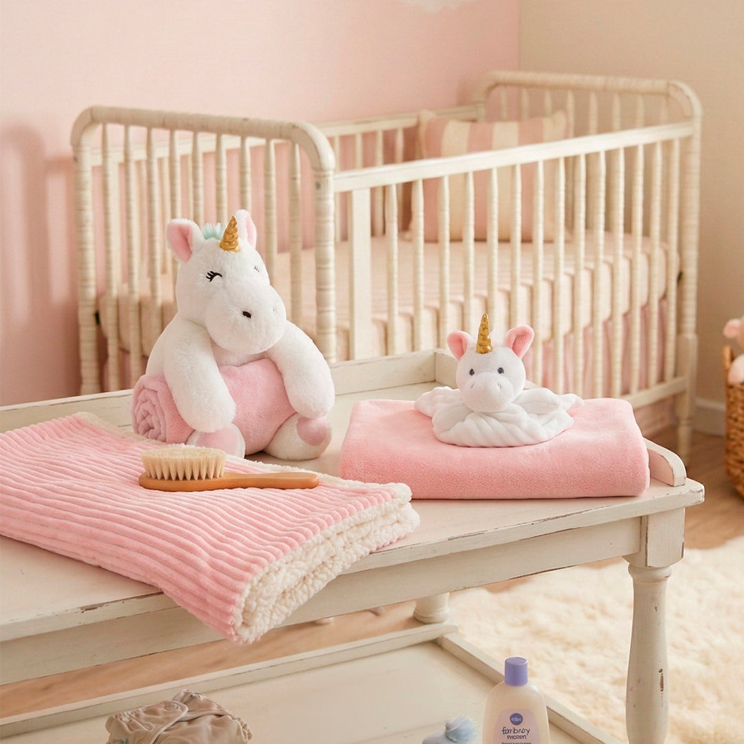 Set de Frasadas para Bebé 3 Piezas con Peluche