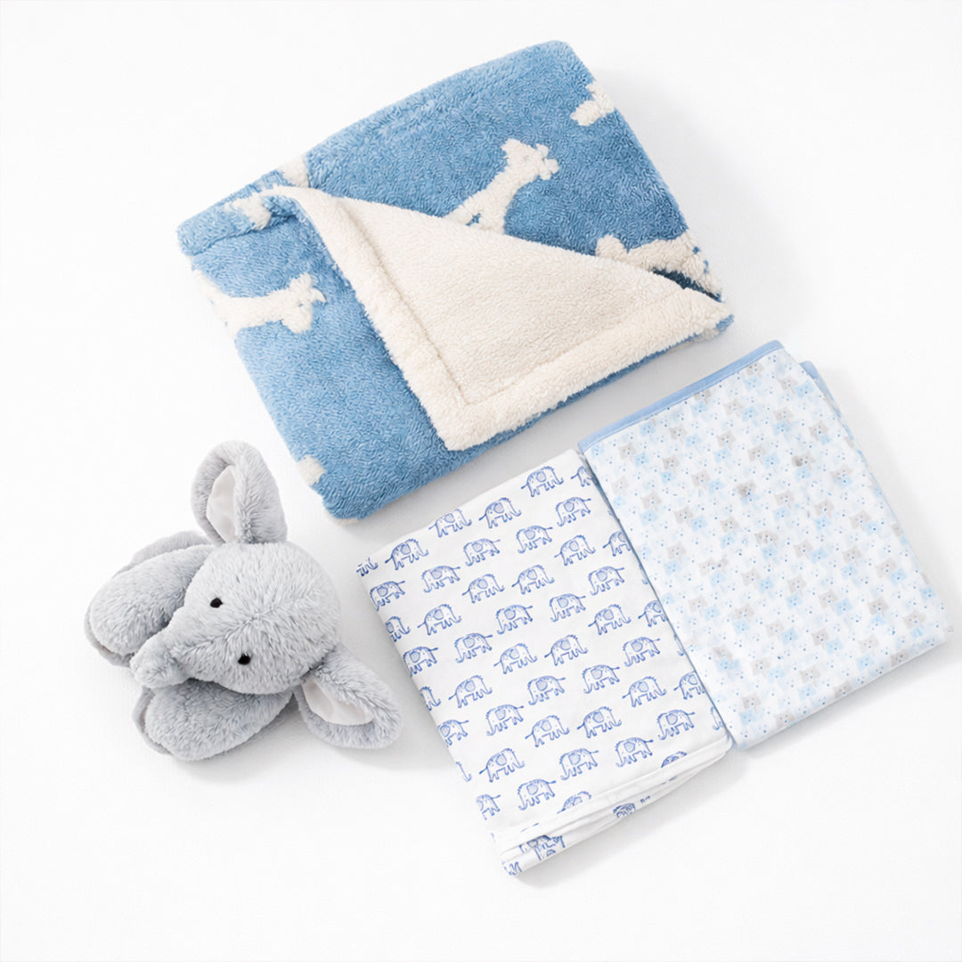 Set de Frasadas para Bebé 3 Piezas con Peluche