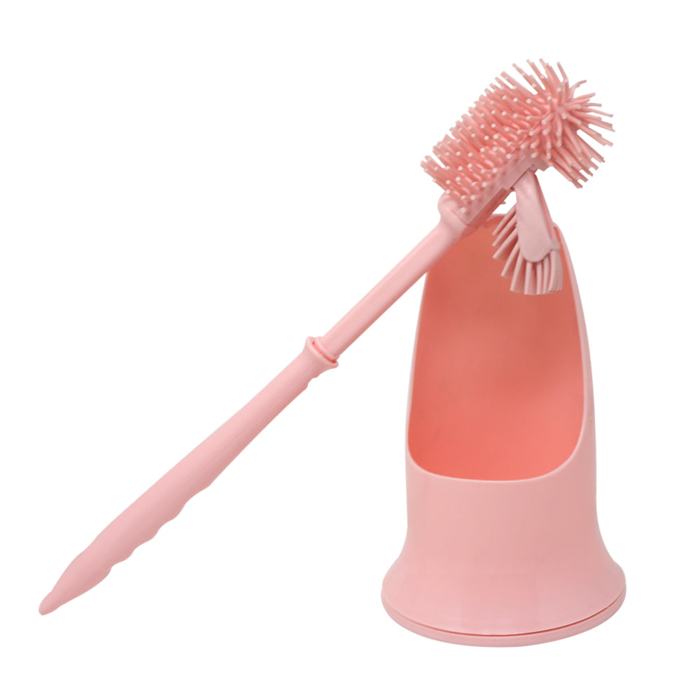 Cepillo para Baño con Portaescobilla - Varios Colores