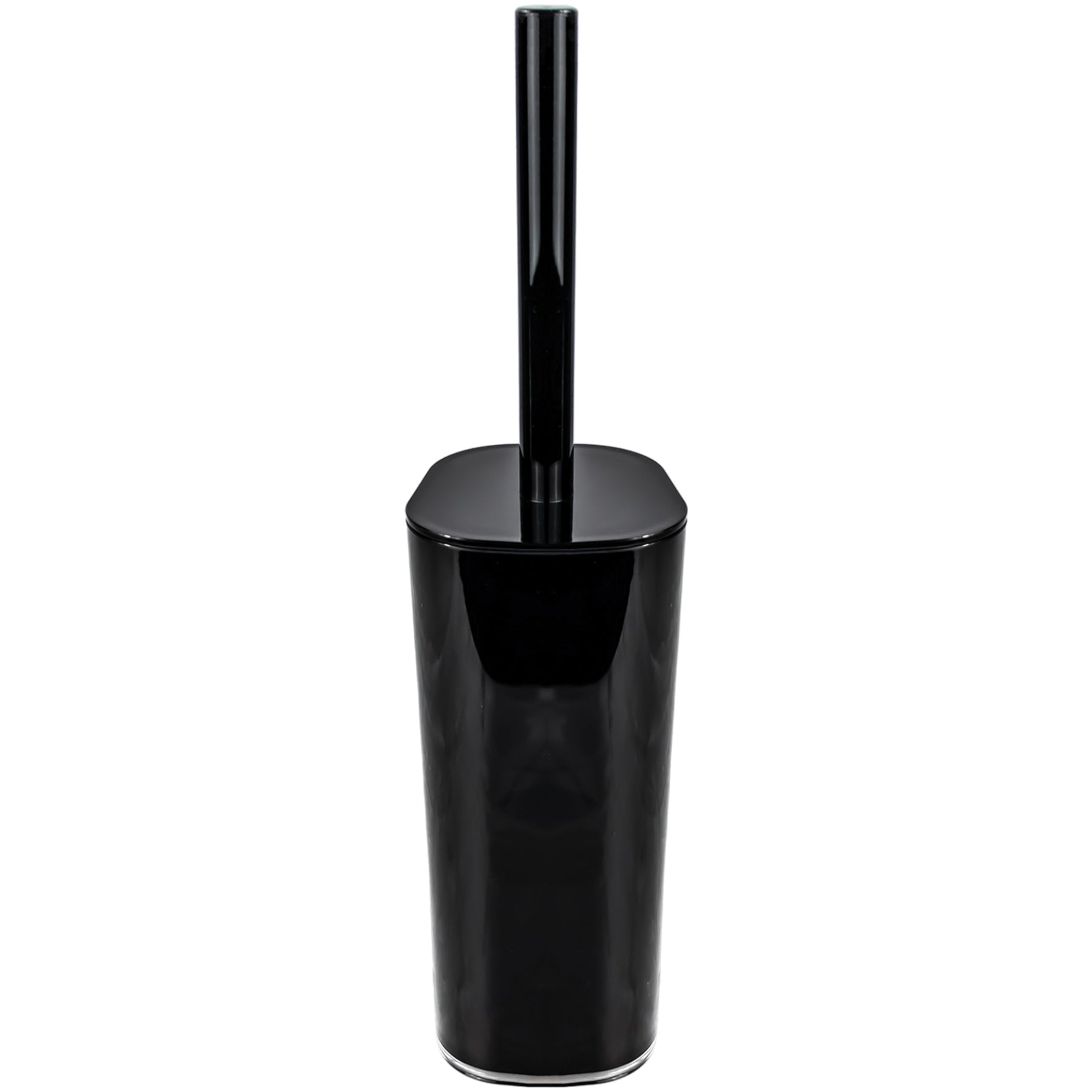 Set de Accesorios para Baño Negro/Transparente Acrílico - 5 Piezas