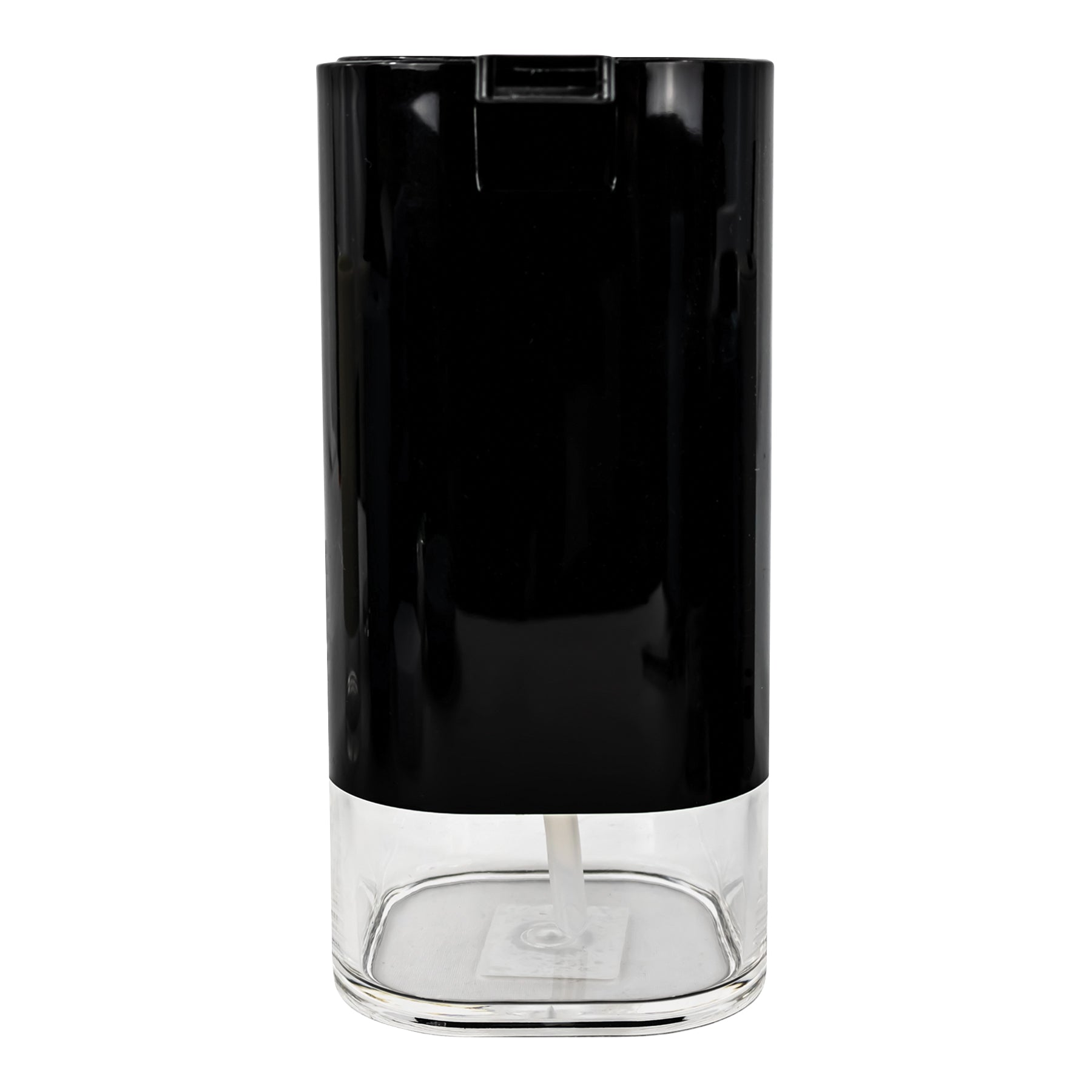 Set de Accesorios para Baño Negro/Transparente Acrílico - 5 Piezas