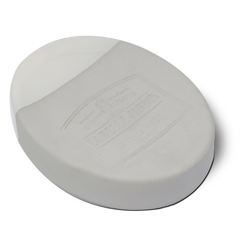 Jabonera Ovalada de Cerámica 13 cm Estilo Minimalista