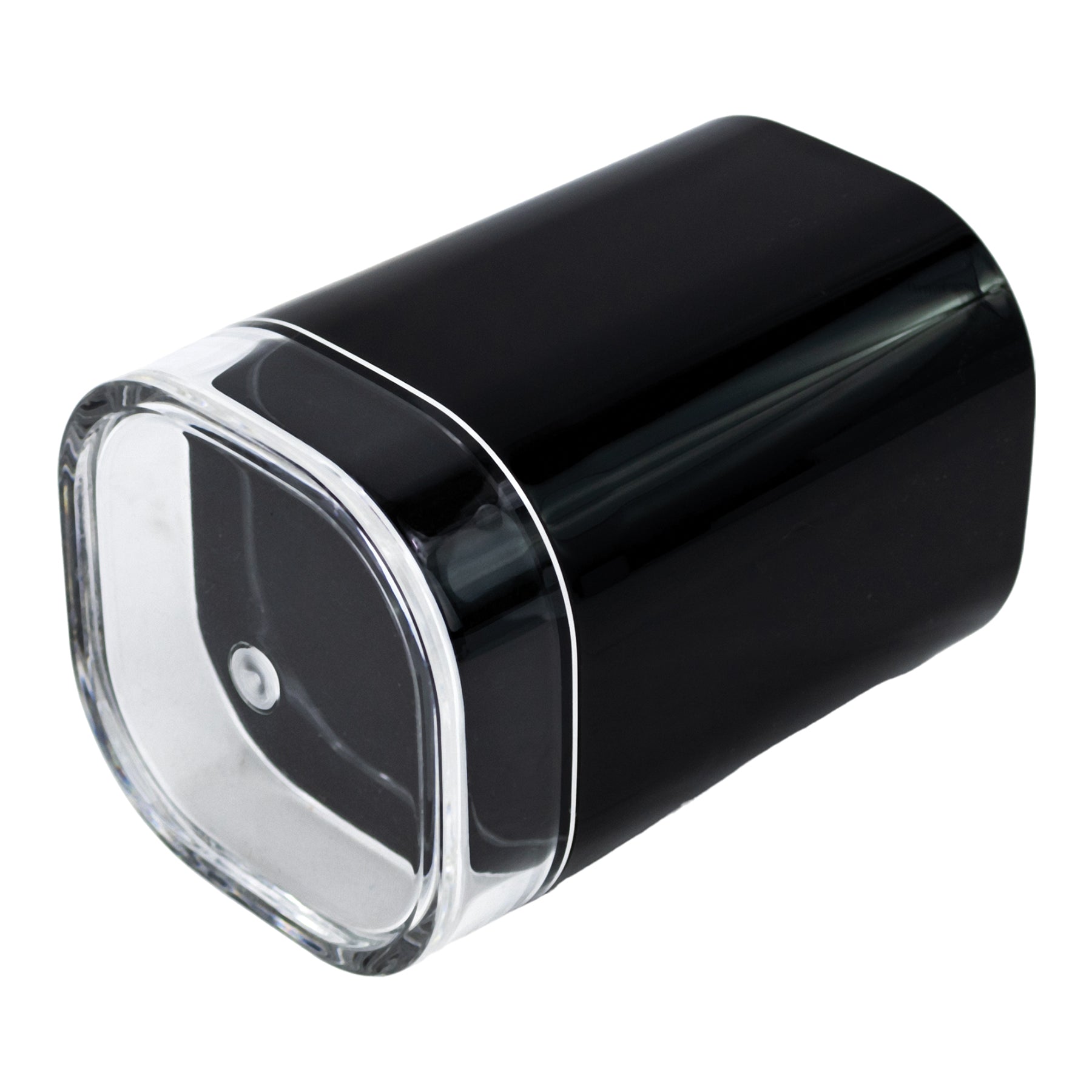 Set de Accesorios para Baño Negro/Transparente Acrílico - 5 Piezas