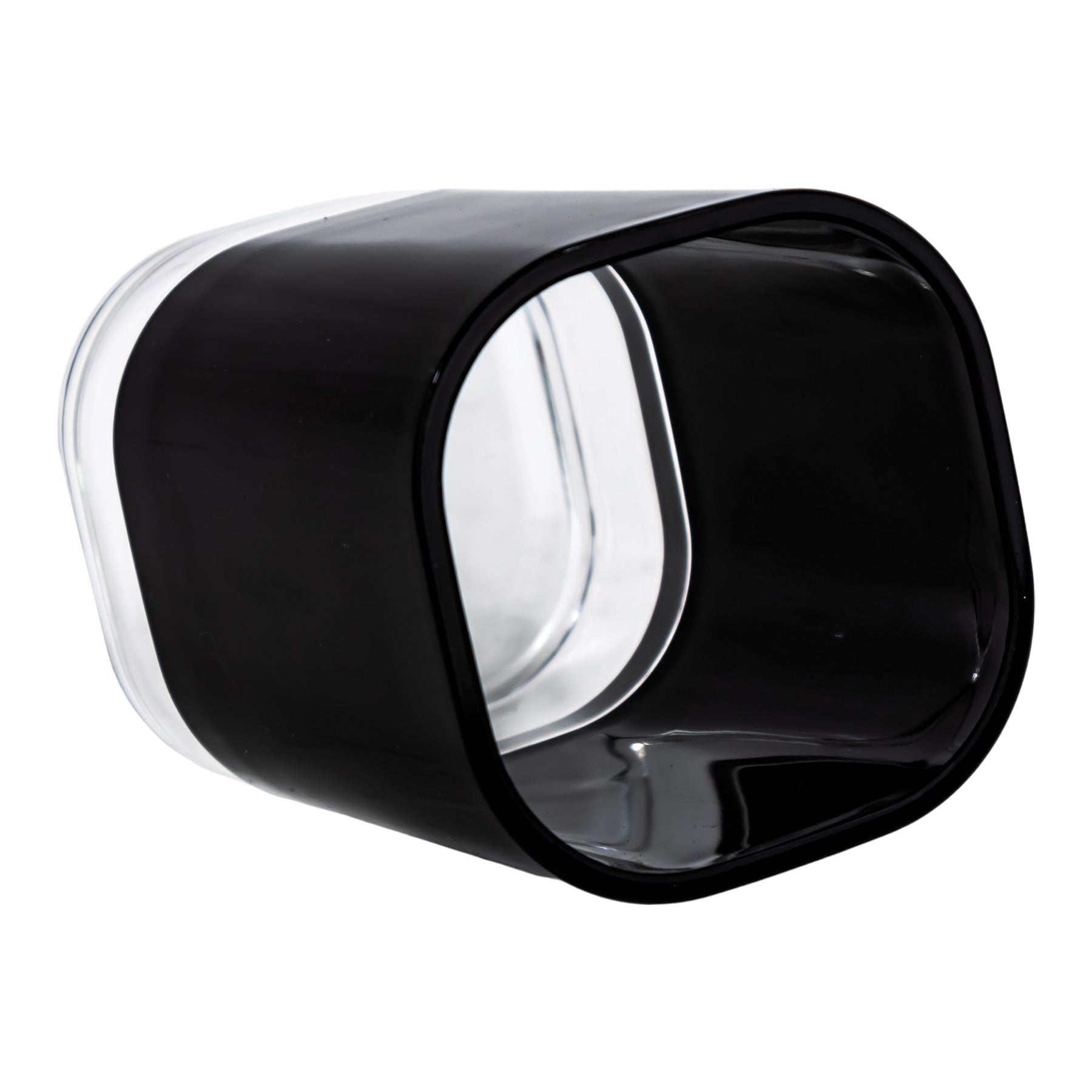 Set de Accesorios para Baño Negro/Transparente Acrílico - 5 Piezas