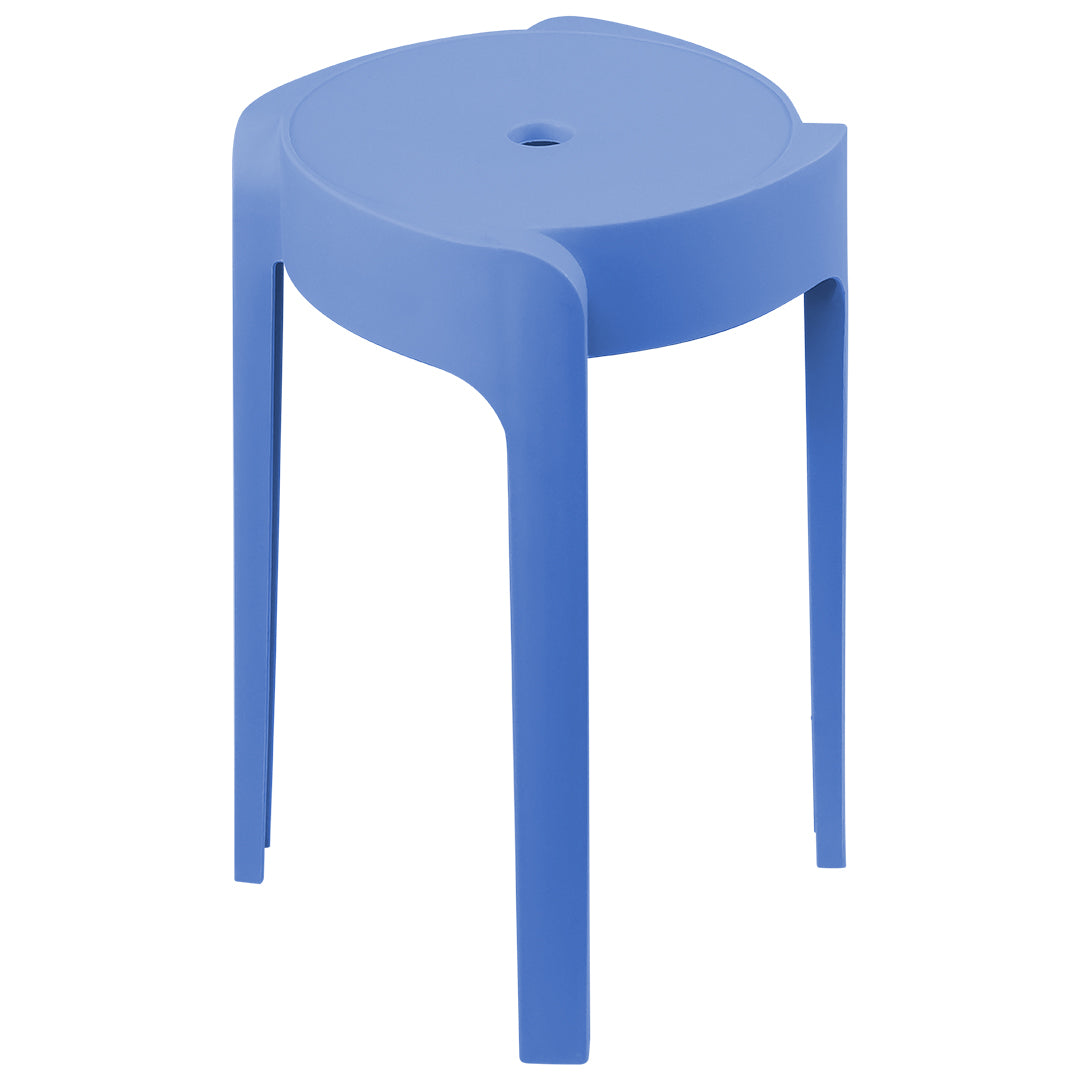 Banco de Plástico Apilable – Color Azul