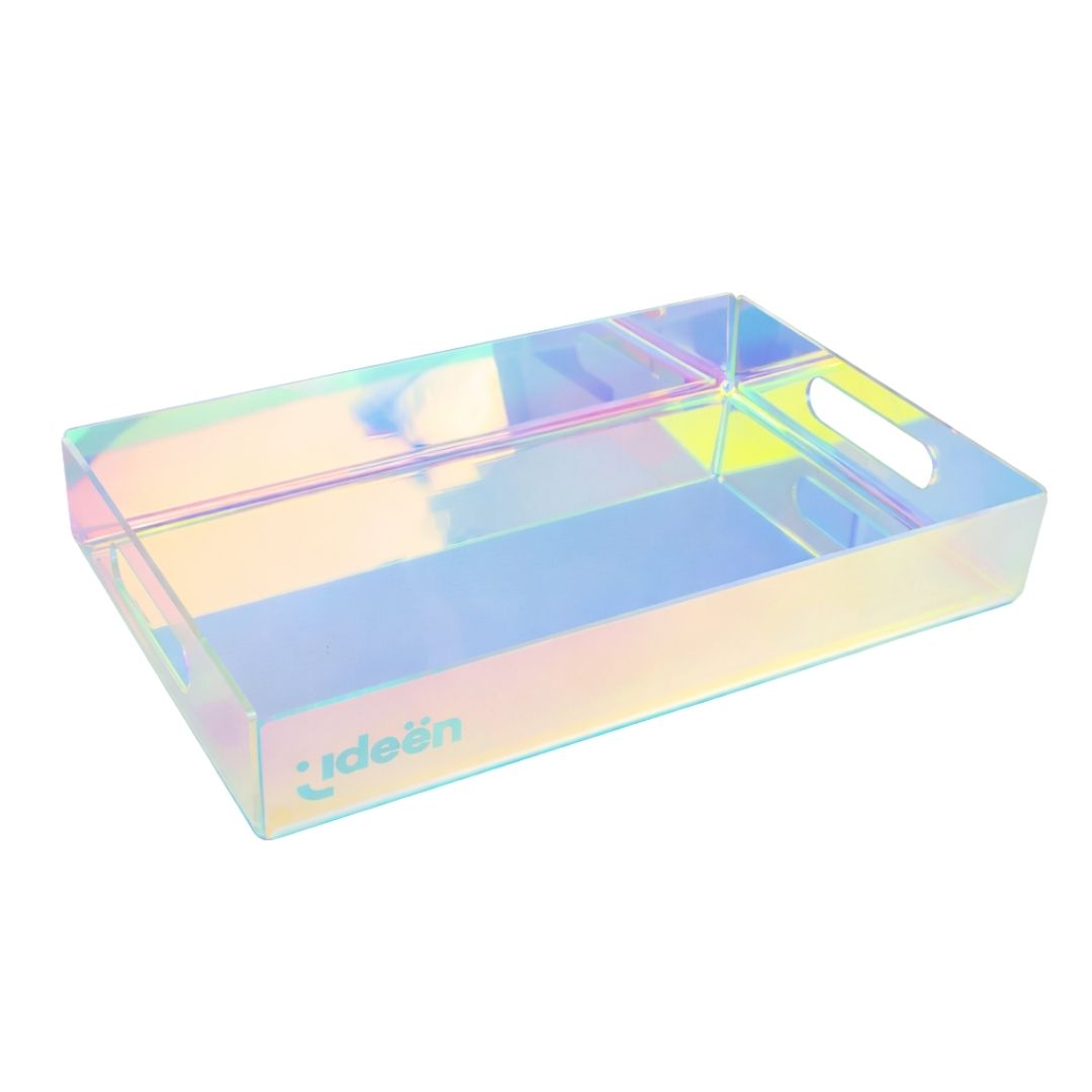 Caja Organizadora con Asas - Acrílico Tornasol