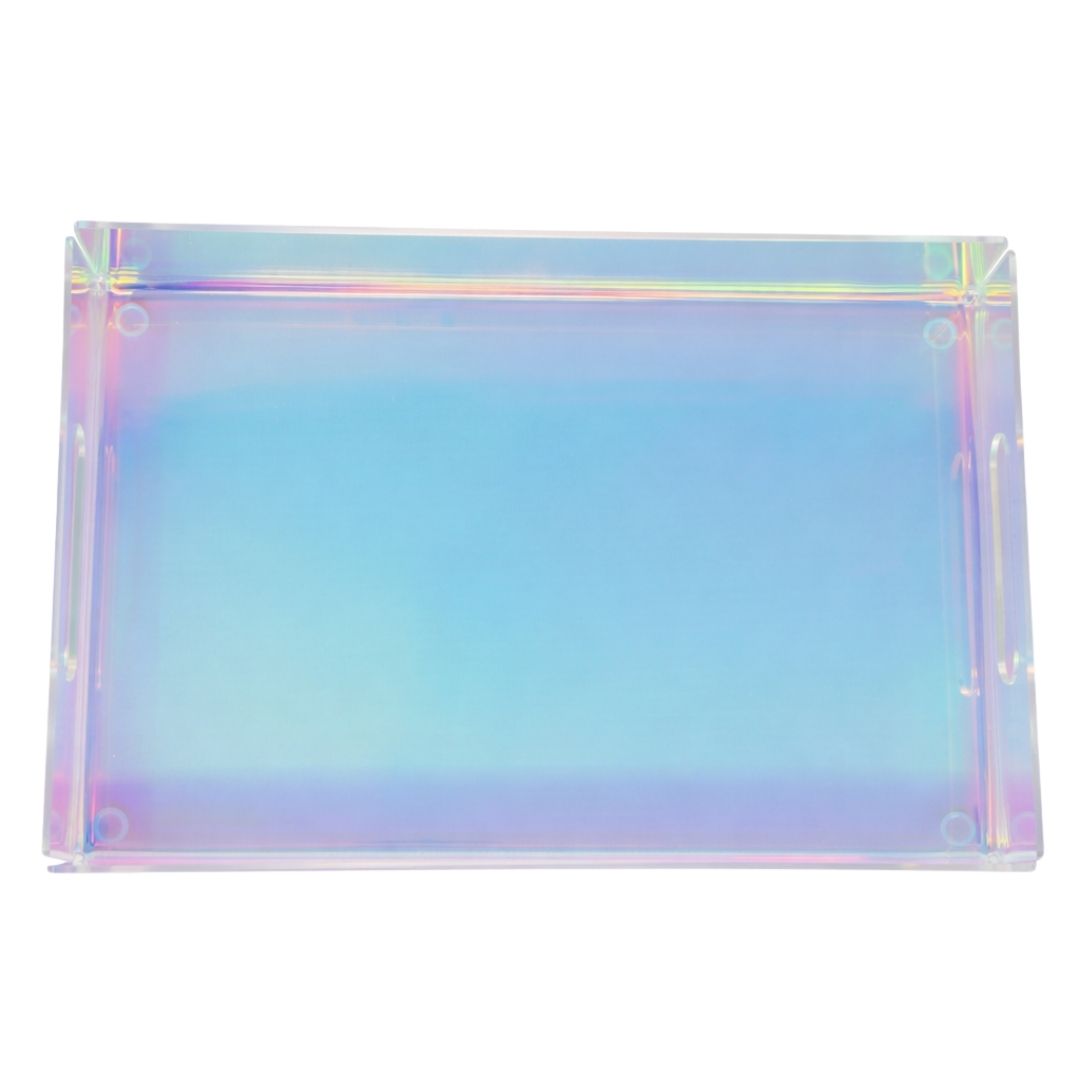 Caja Organizadora con Asas - Acrílico Tornasol