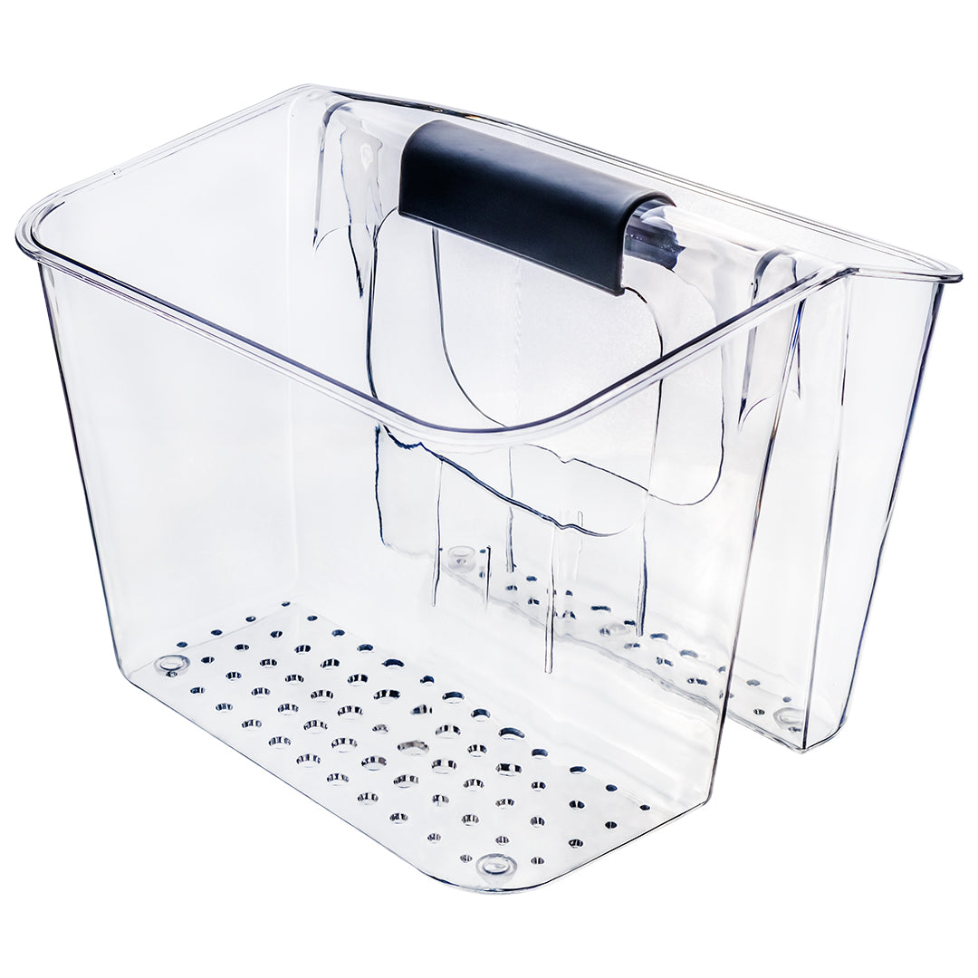 Contenedor Acrílico de 2 Divisiones