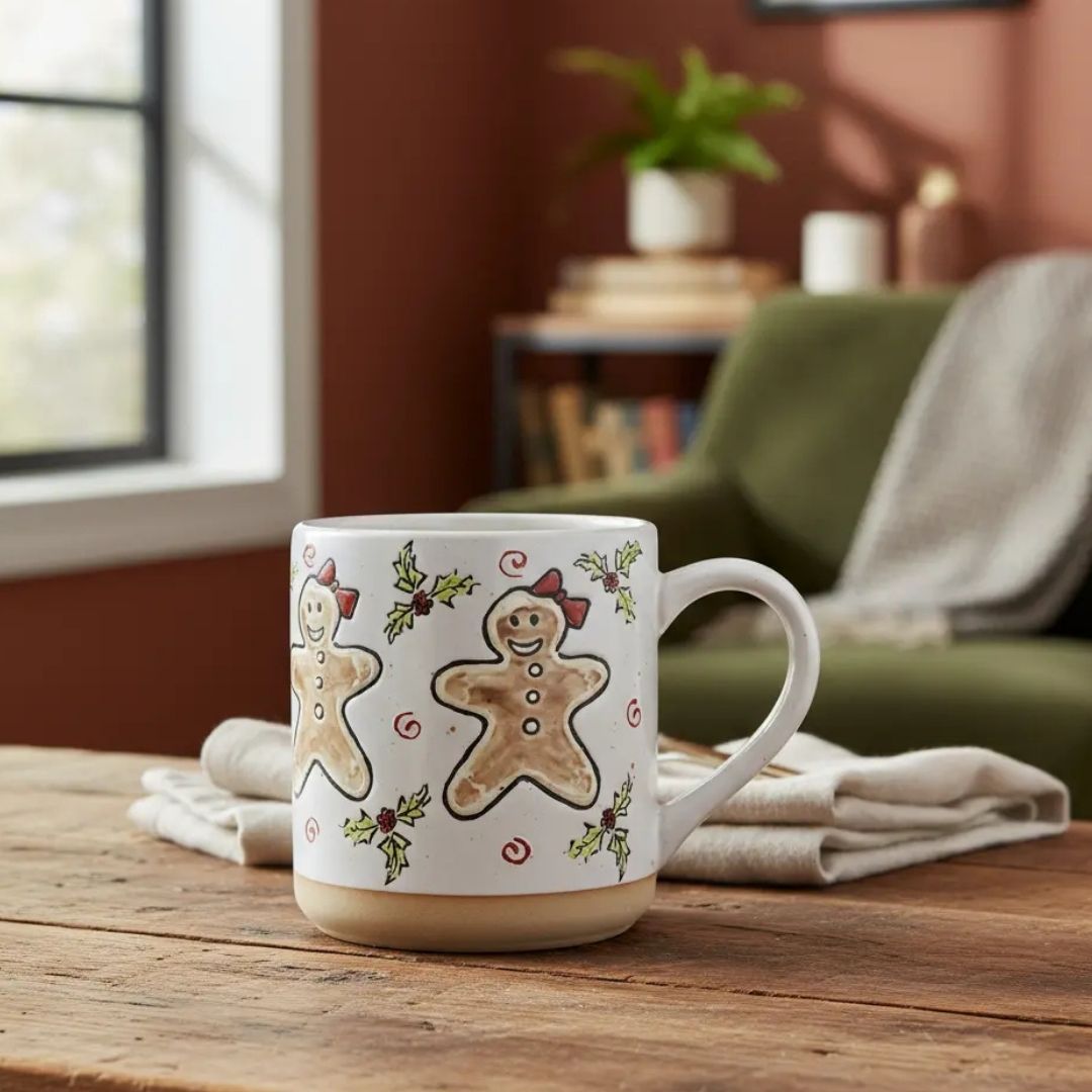 Taza Cerámica - Muñeca de Jengibre 600 ml