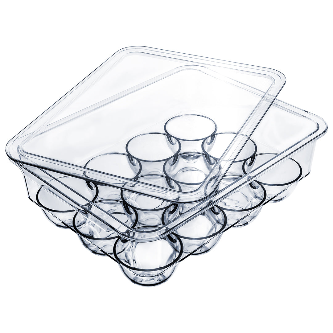 Portahuevos Acrílico Transparente