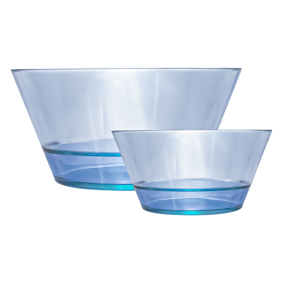Set de Bowls de Plástico 22 y 15 cm – Varios Colores