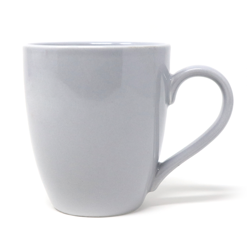 Taza de Cerámica Clásica Gris 270ml