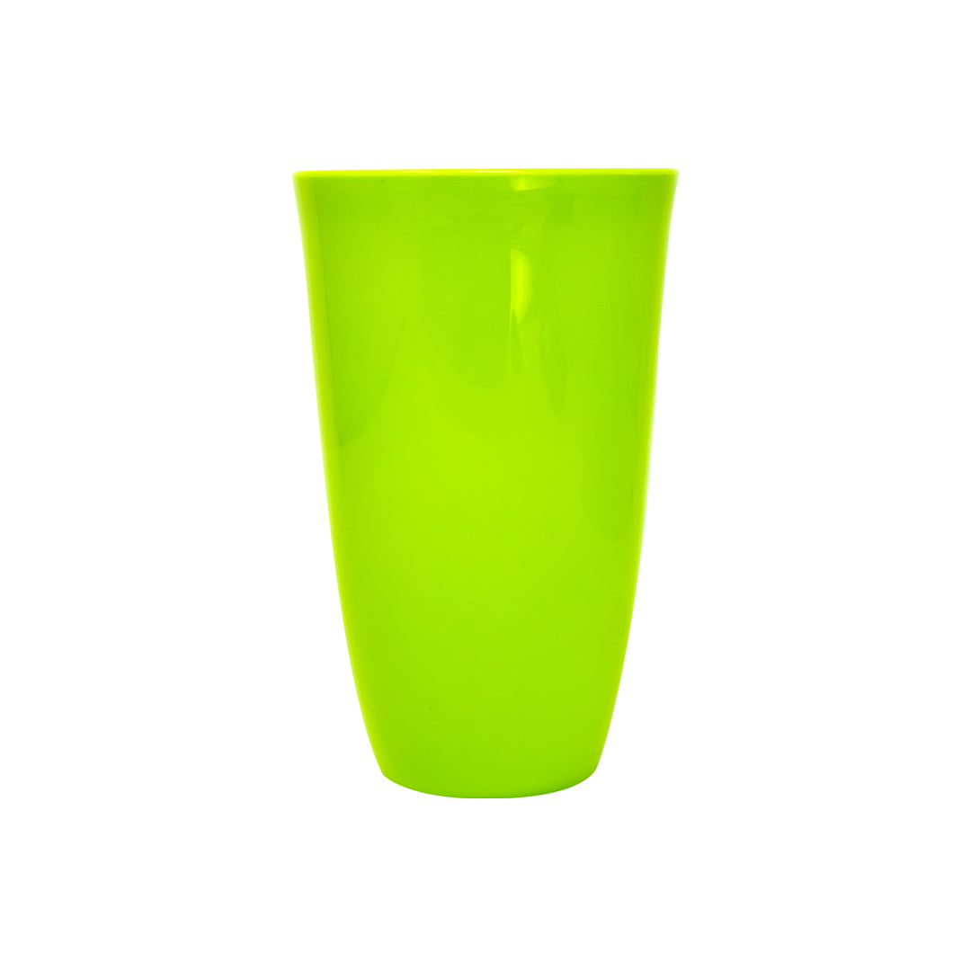 Set de Tazón con 2 Vasos Verdes – Plástico Resistente