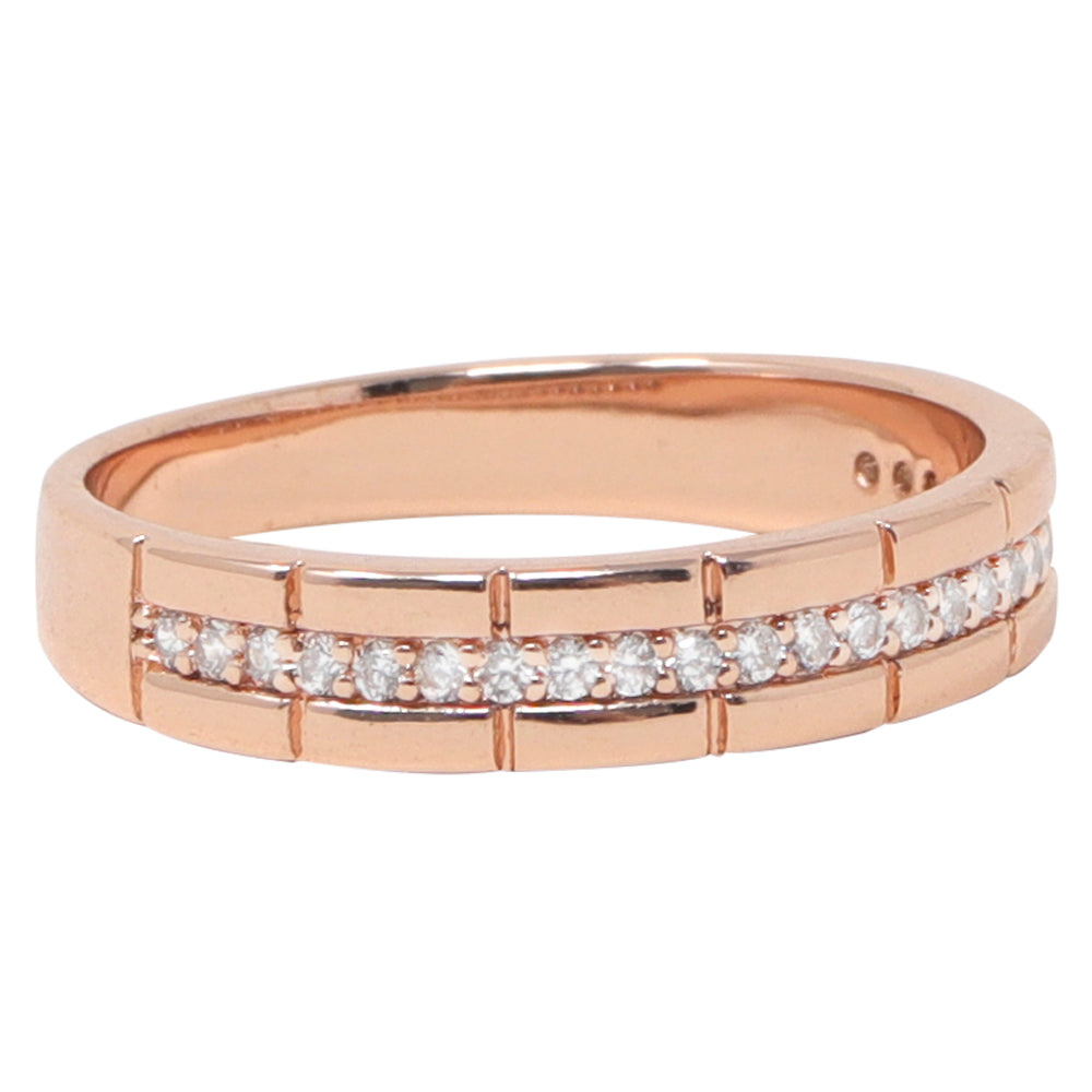 Anillo con Piedras Brillantes – Color Cobre