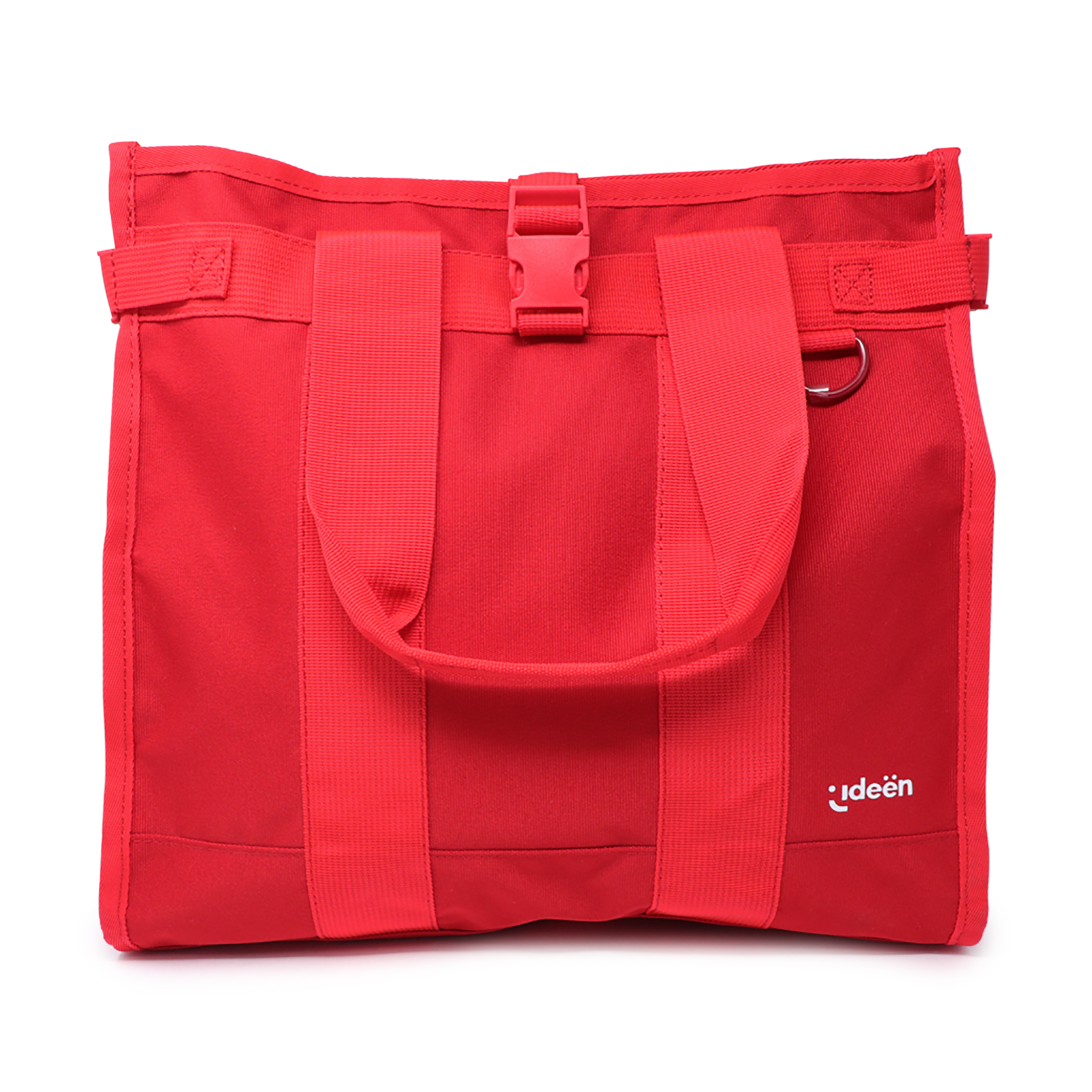 Bolso Organizador Multiuso Rojo con Broches y Argolla Multiuso