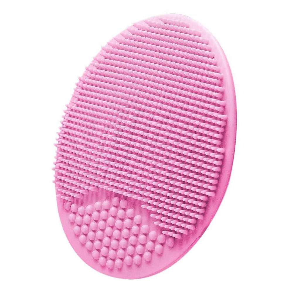 Almohadilla de Limpieza Facial de Silicona – Color Rosa | Suave, Higiénica y Reutilizable