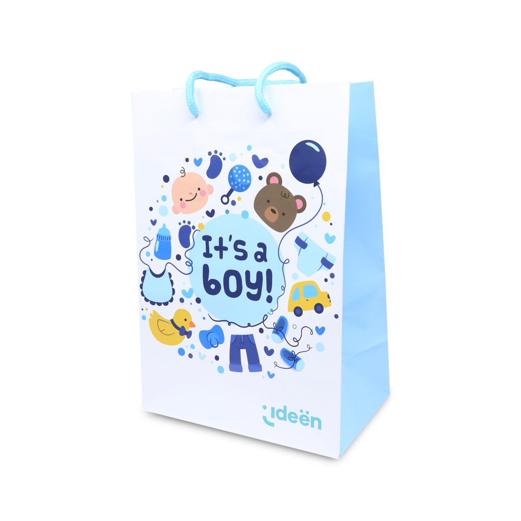 Bolsa de Regalo Premium para Baby Shower Niño – IdeenstoresMX