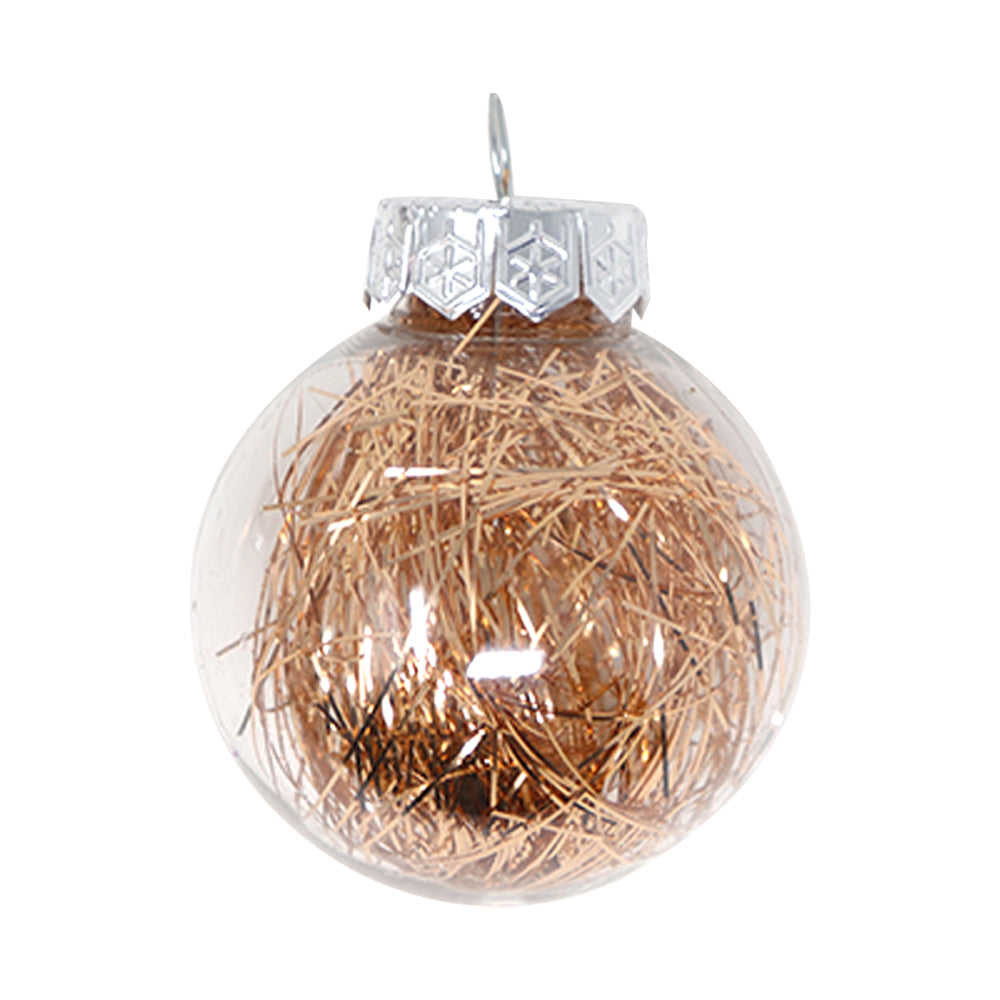 Set de Esferas Navideñas Cobrizo/Rosado - 30 Piezas