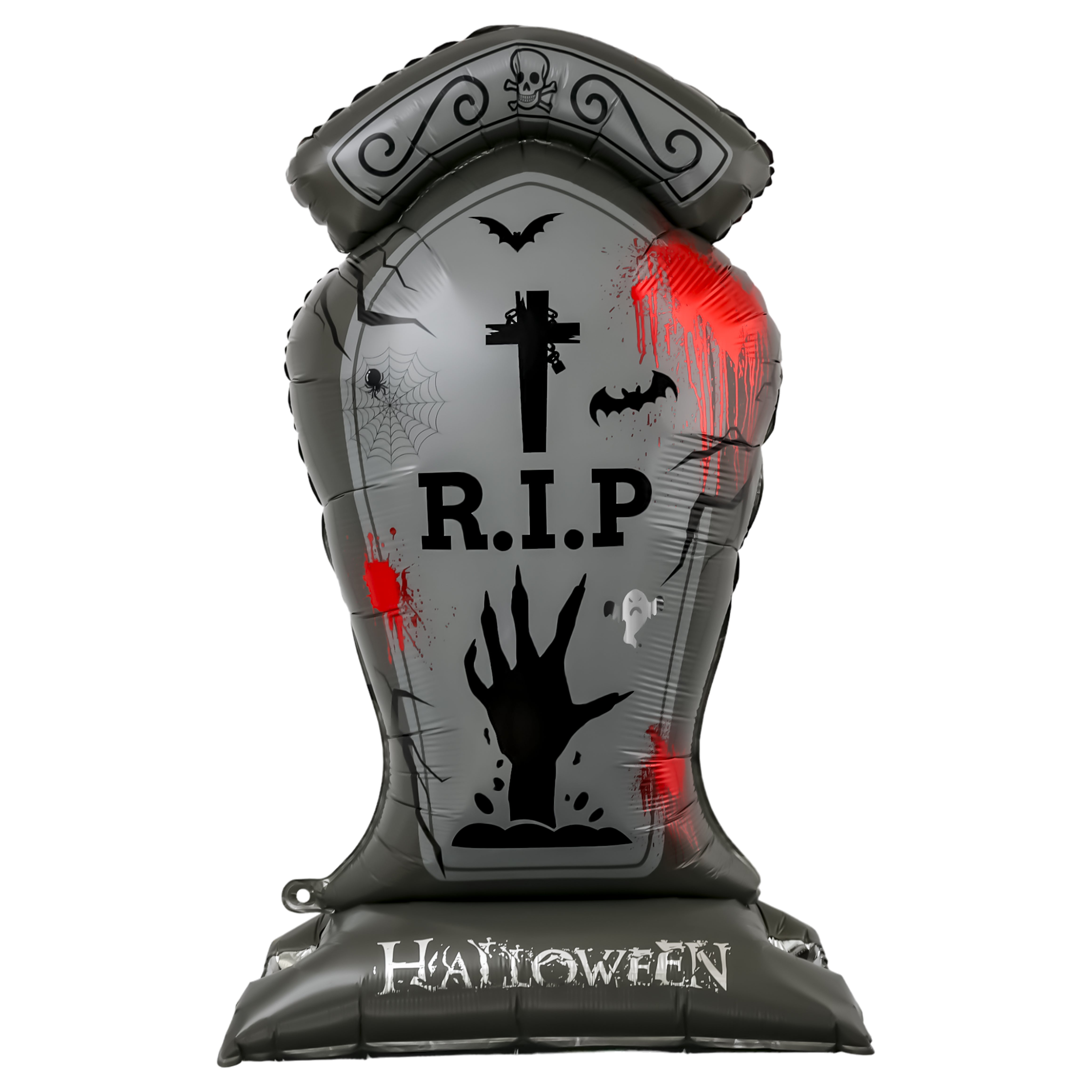 Globo Metálico Gigante de Lápida R.I.P. - Halloween