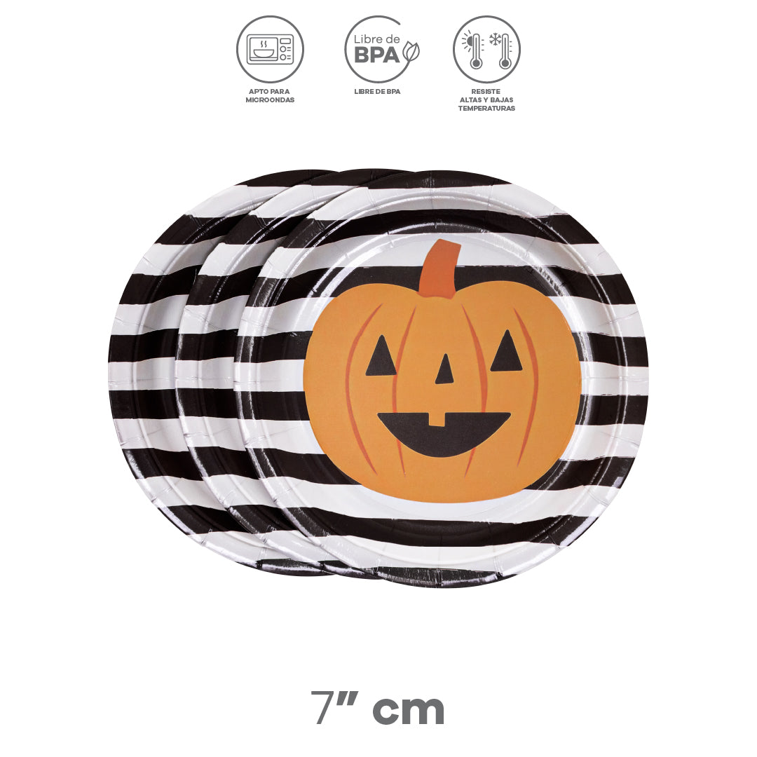 Set de Fiesta para Halloween - Calabaza
