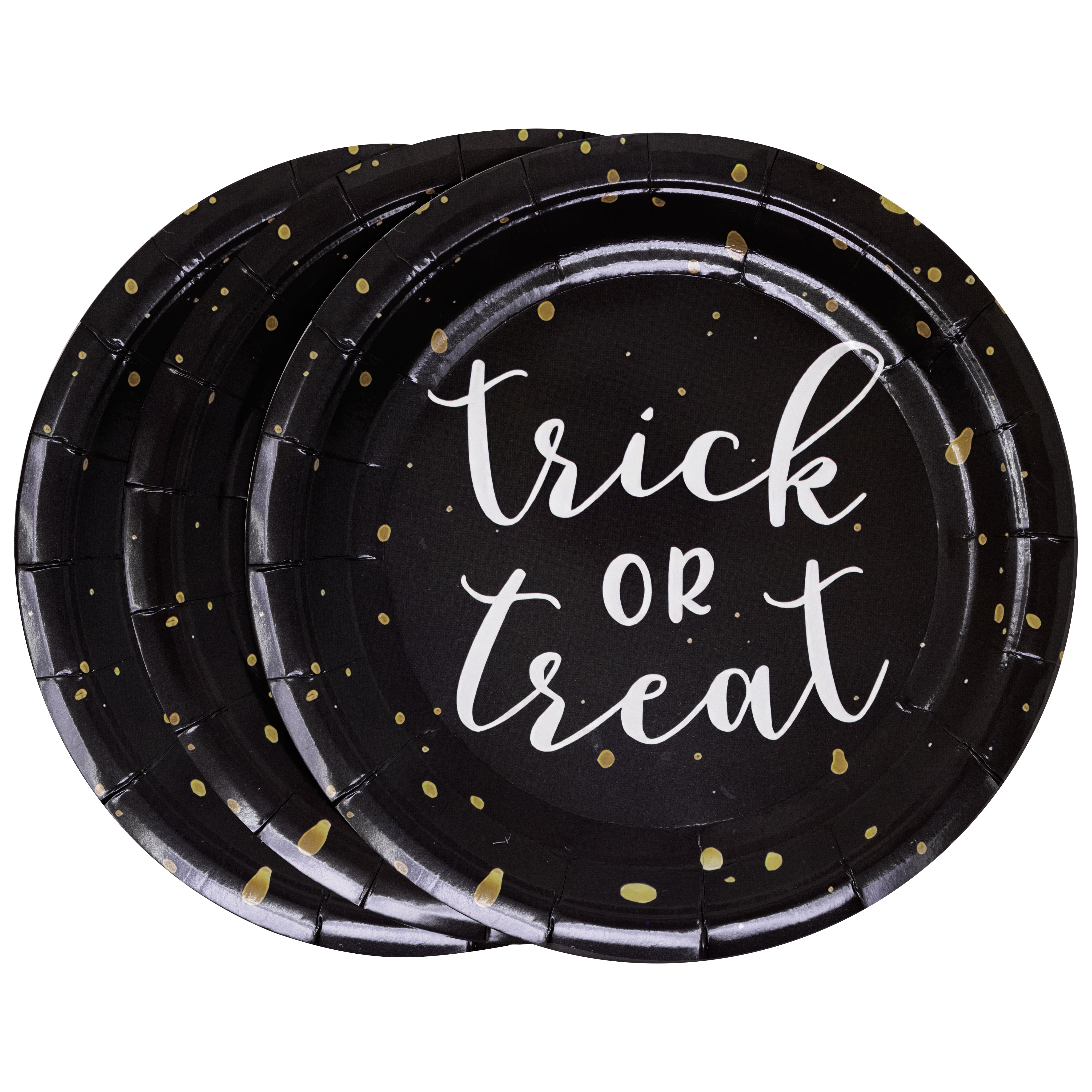 Set de Platos de Fiesta de Halloween "Trick or Treat"