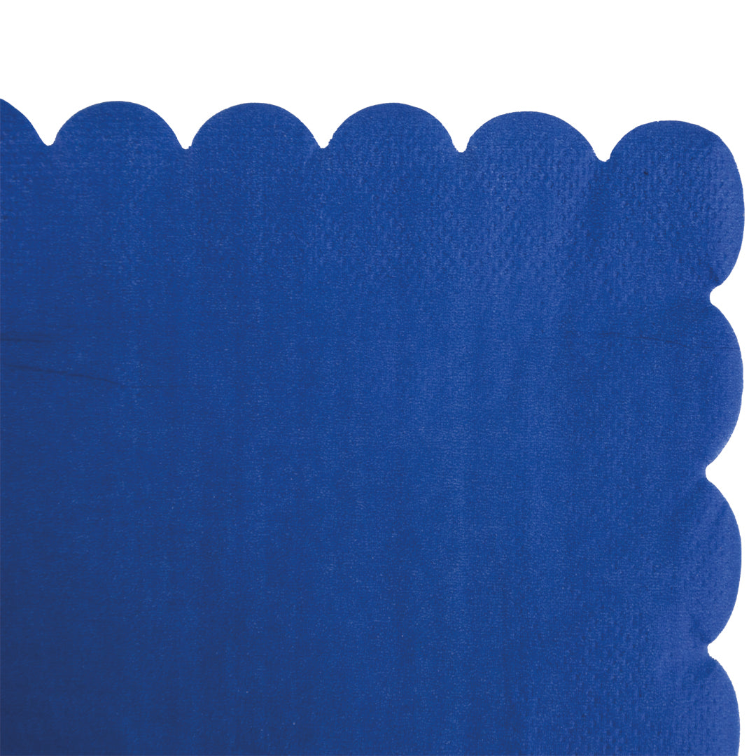 Kit de Fiesta Royal Blue: Platos, Vasos, Cubiertos, Popotes, Servilletas y Decoración