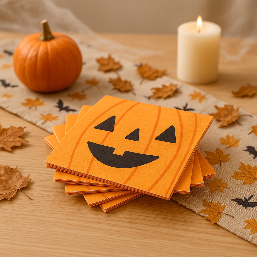 Set de Fiesta para Halloween - Calabaza