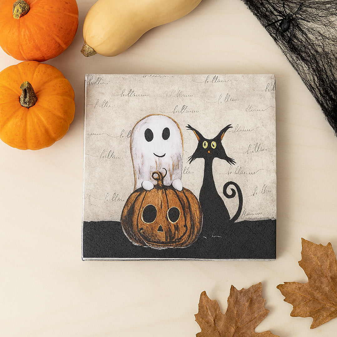 Set de Fiesta Halloween - Platos, Vasos y Servilletas