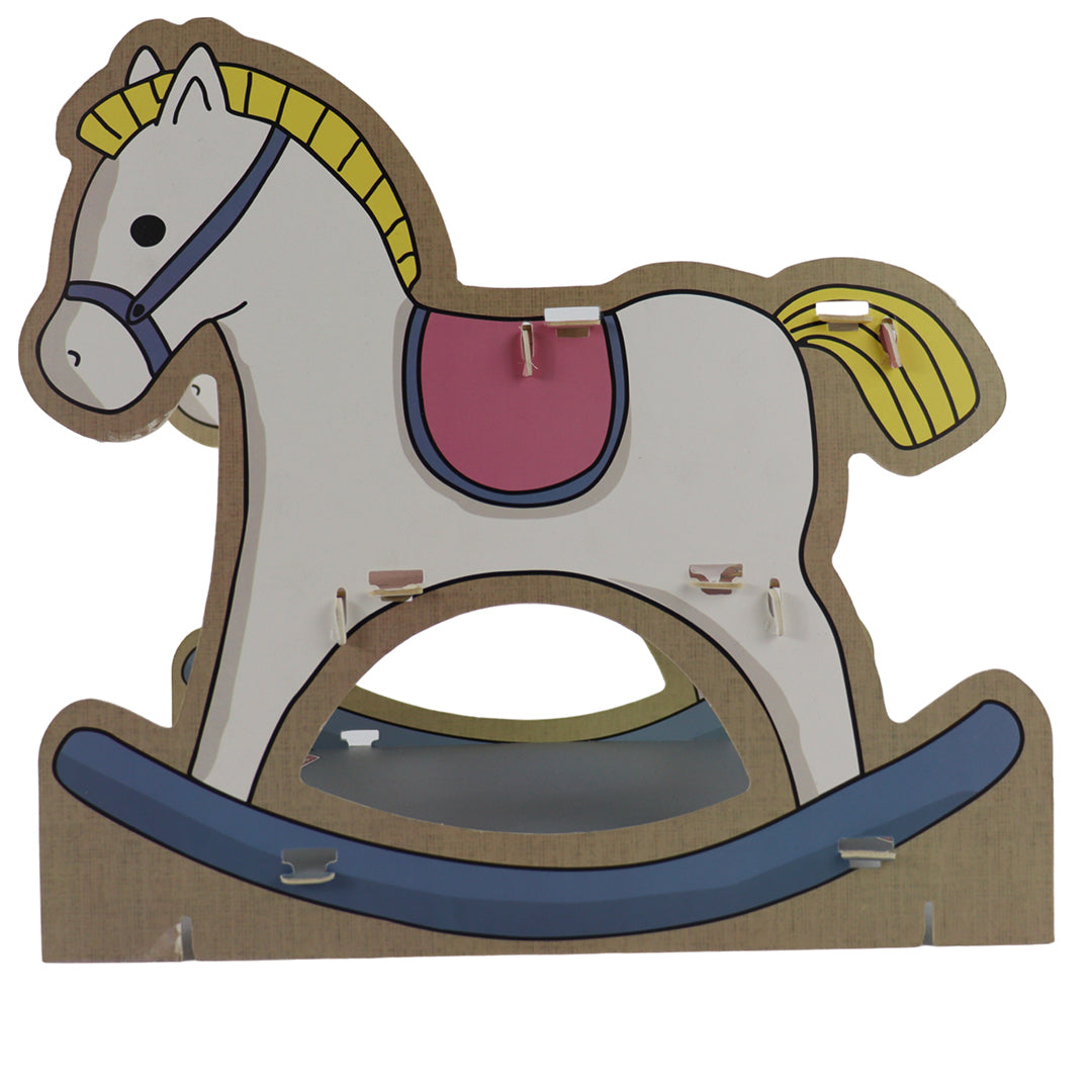 Stand Caballo Beige Blanco