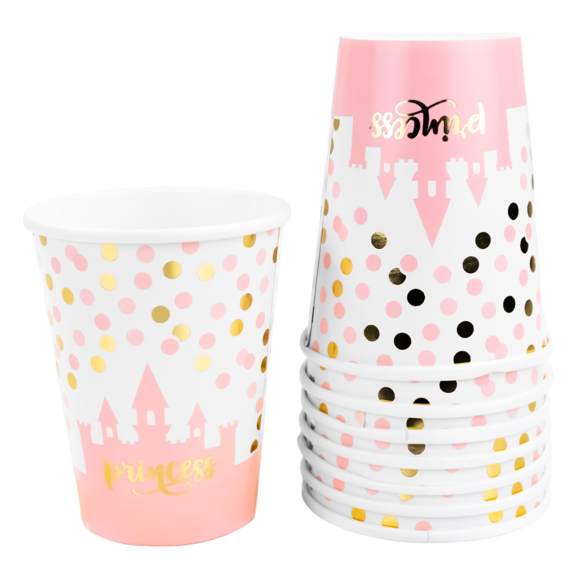 Kit de Fiesta Castillo Real: Platos, Vasos, Cubiertos, Popotes, Servilletas y Decoración