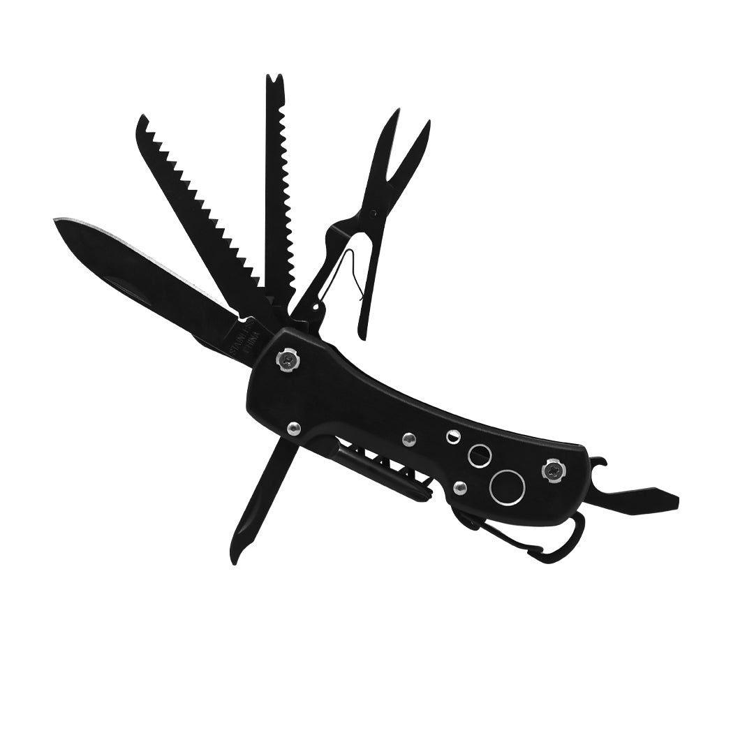 Navaja Multiusos Táctica 15 en 1 - Aluminio