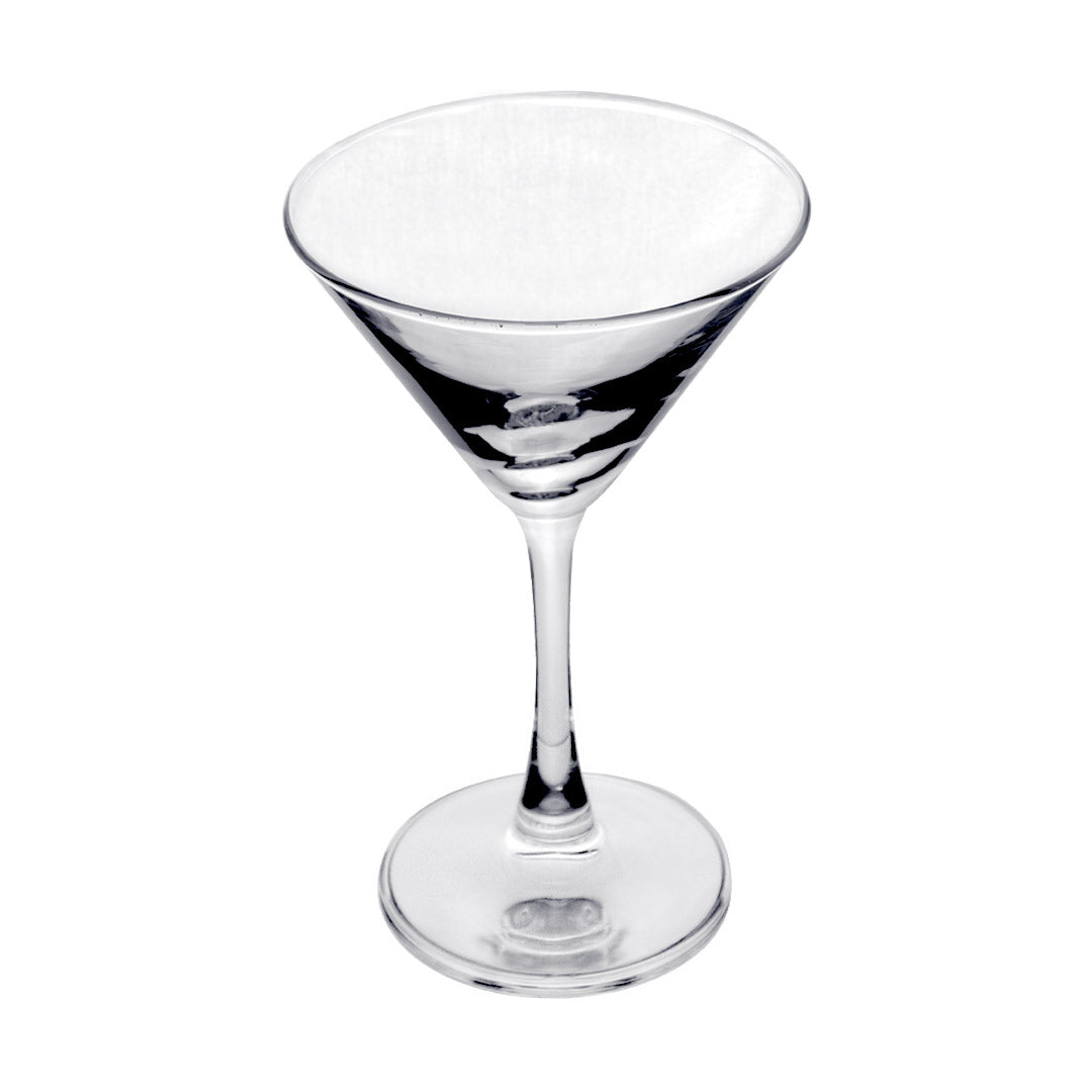 Set de 6 Copas de Cristal Martini - 190 ml