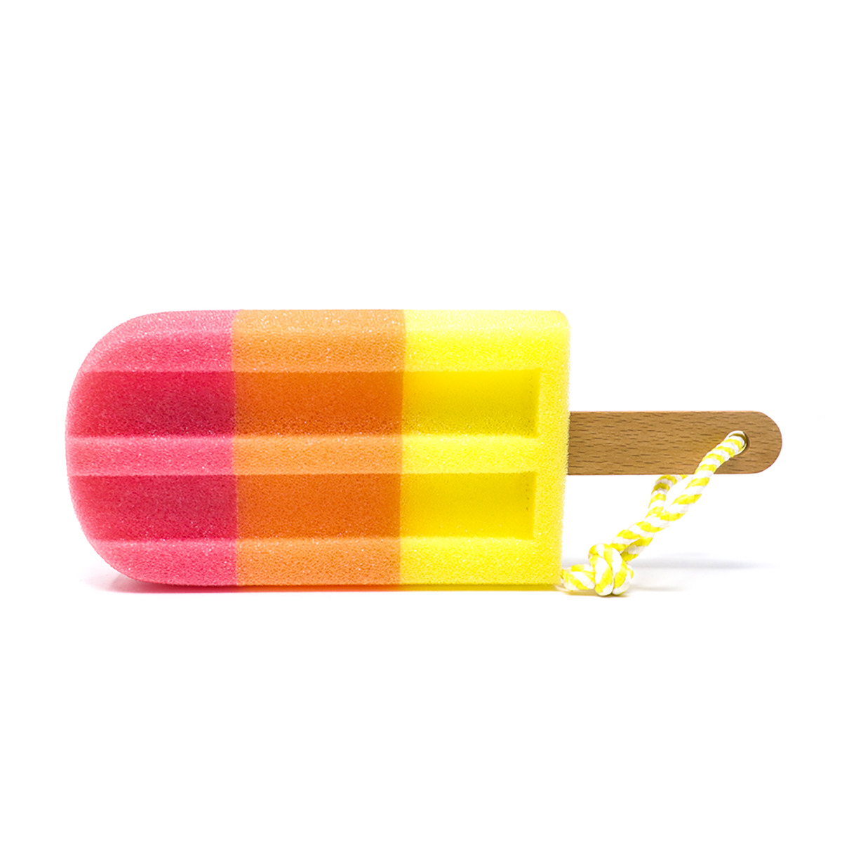 Esponja limpiadora forma de paleta de helado 14 cm