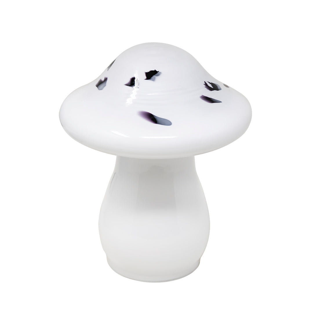 Hongo Decorativo de Cristal Blanco