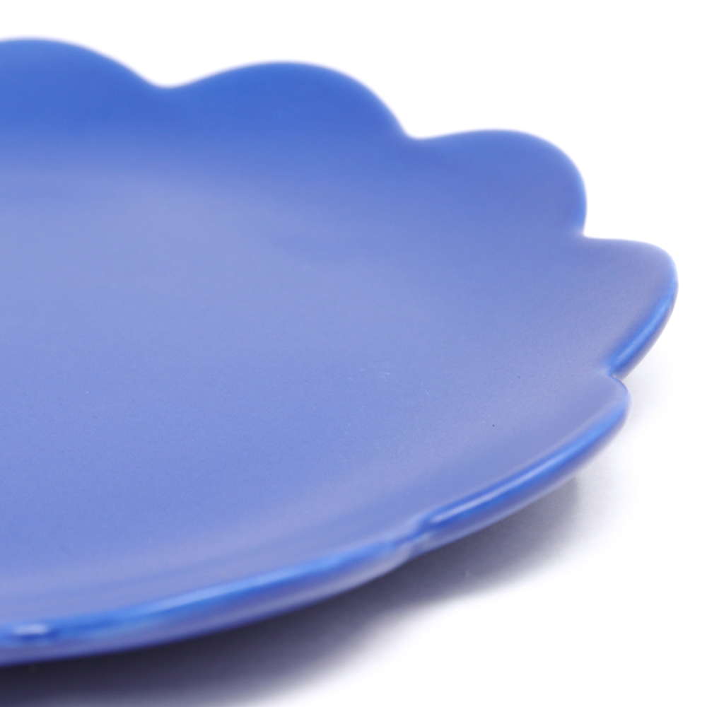 Plato de Cerámica Forma Flor 19 cm - Varios Colores