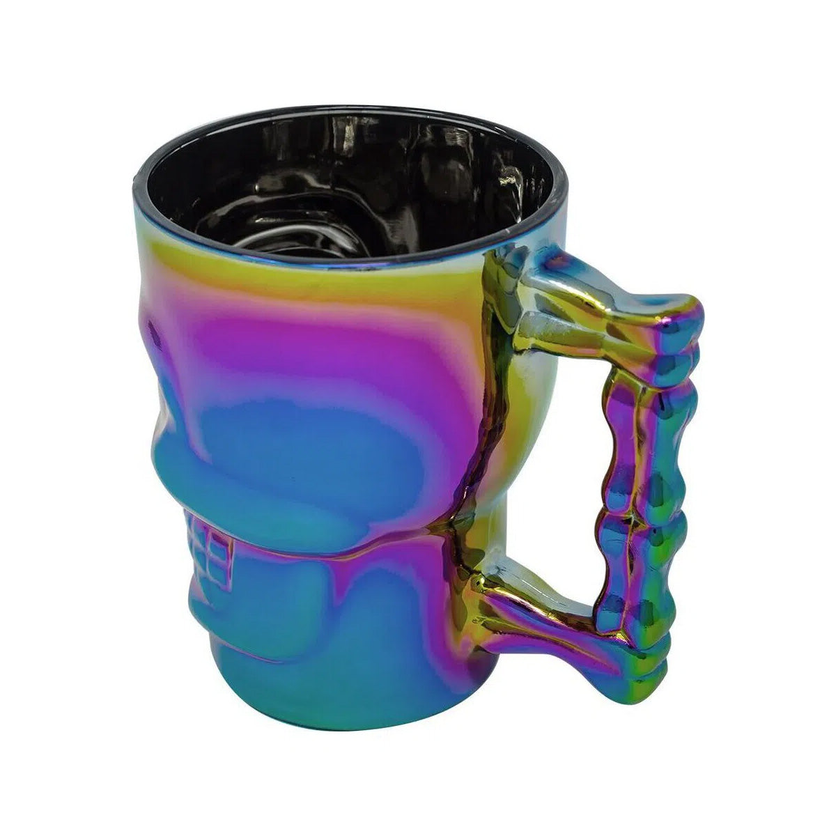 Tarro de Cristal Diseño Calavera con Asa 580 ml