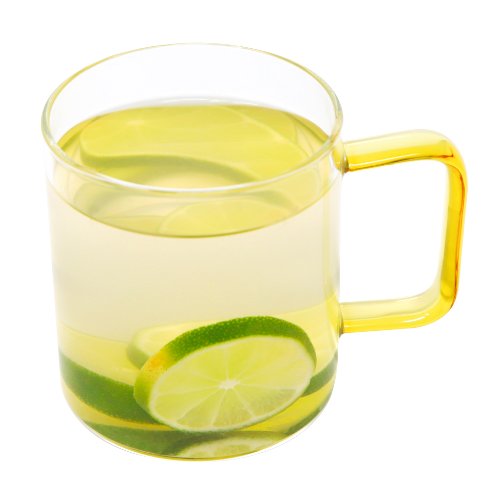 Taza Transparente con Asa de Color 400 ml - Varios Colores