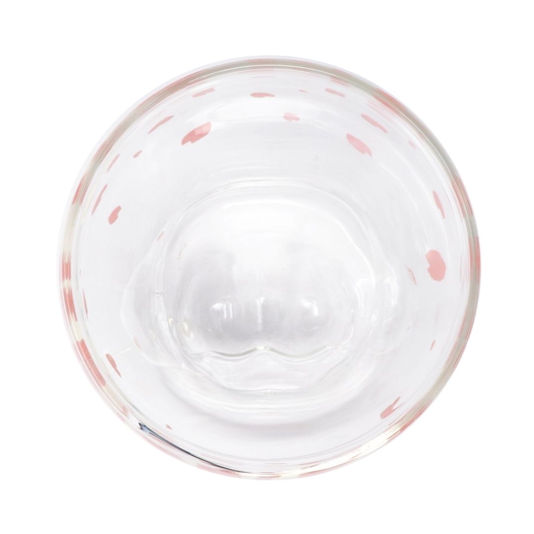 Vaso de Cristal Patita de Gato Floral - 250ml