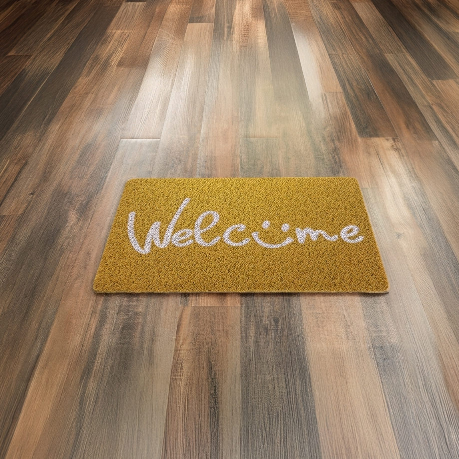Tapete Café Claro "WELCOME"