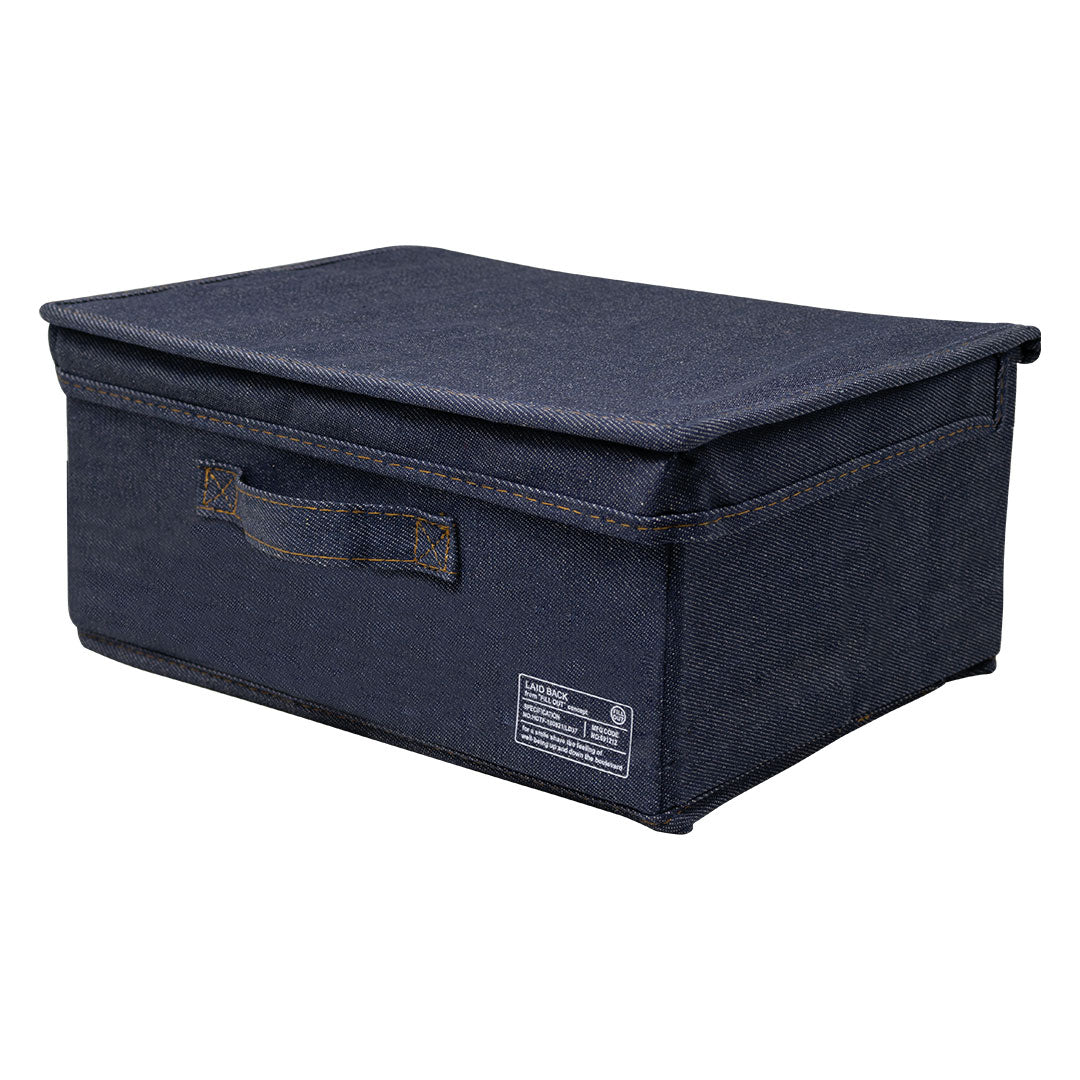 Caja de Almacenamiento de Mezclilla - Grande