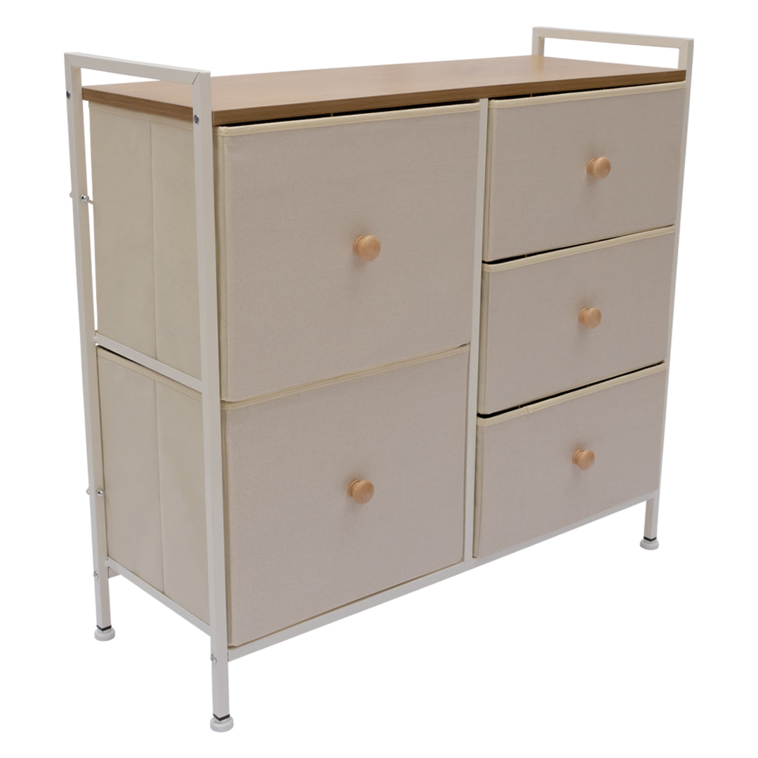 Cajonera de 5 Cajones - Color Beige