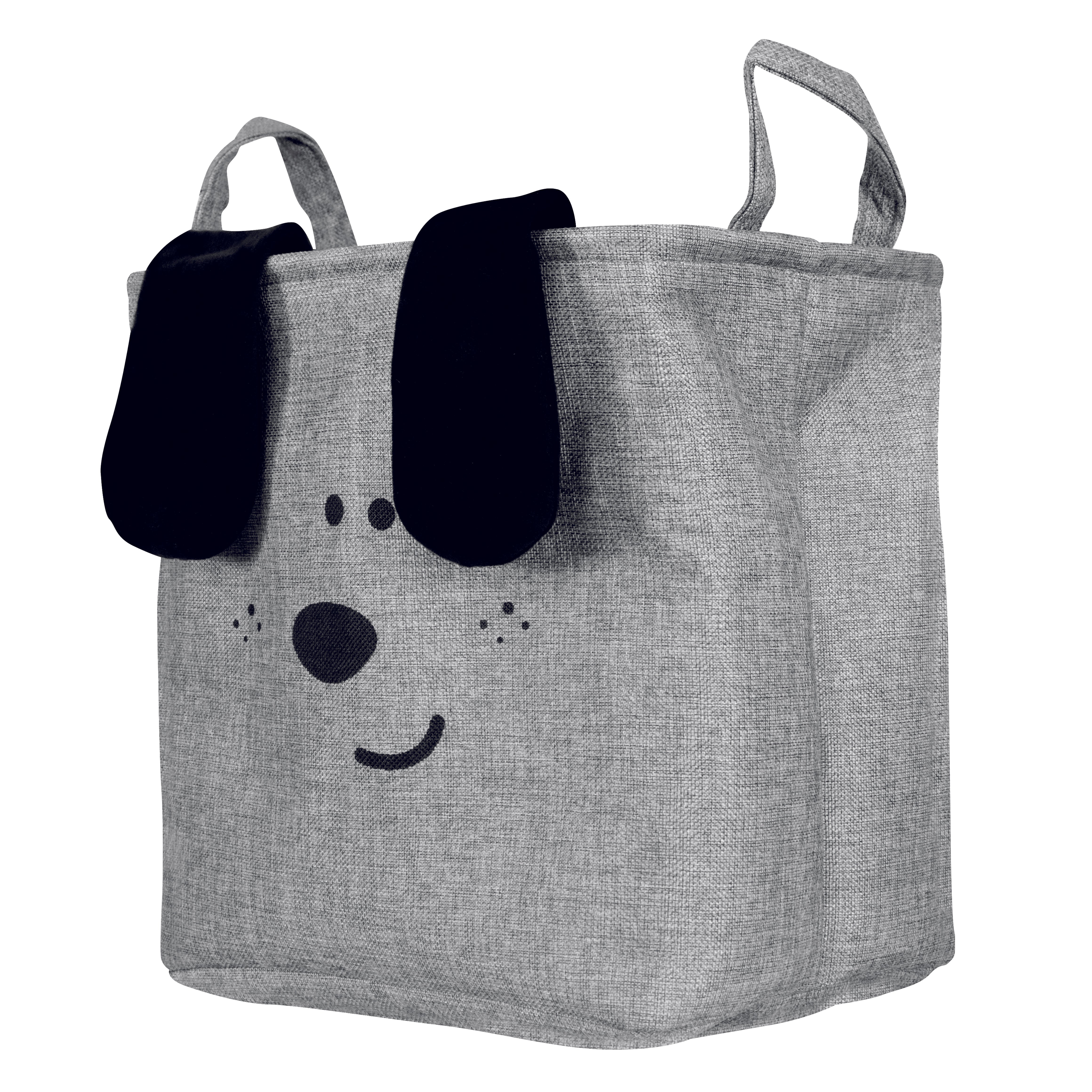 Cesta de Almacenamiento Cachorro - Gris