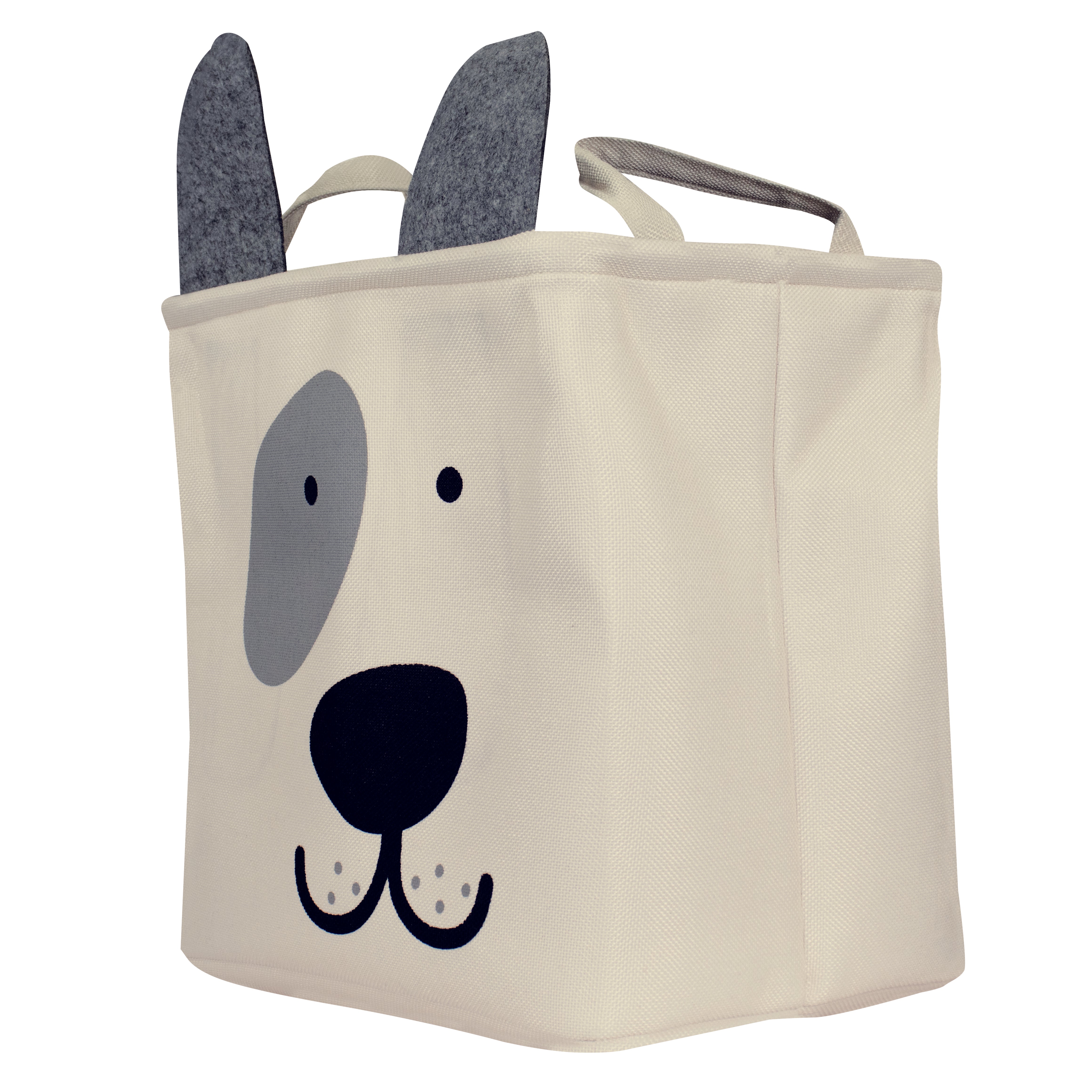 Cesta de Almacenamiento Cachorro - Beige