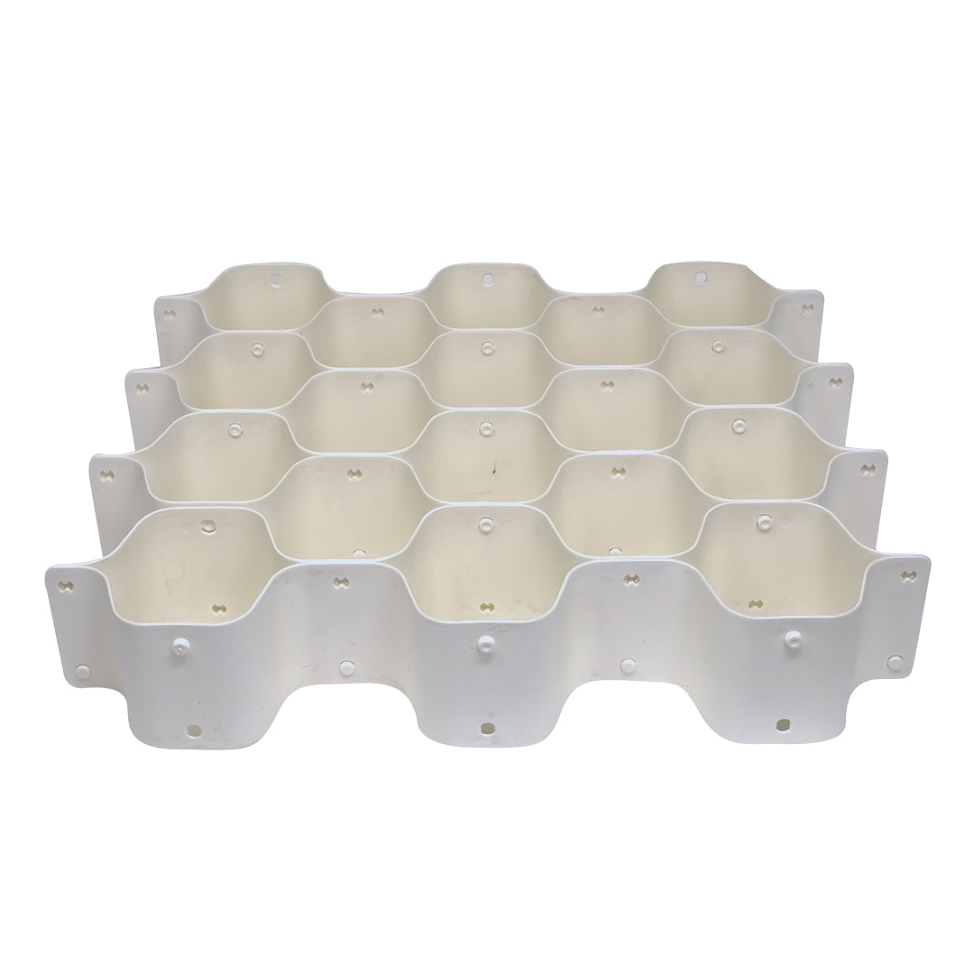 Organizador Multiusos Tipo Panal - Blanco
