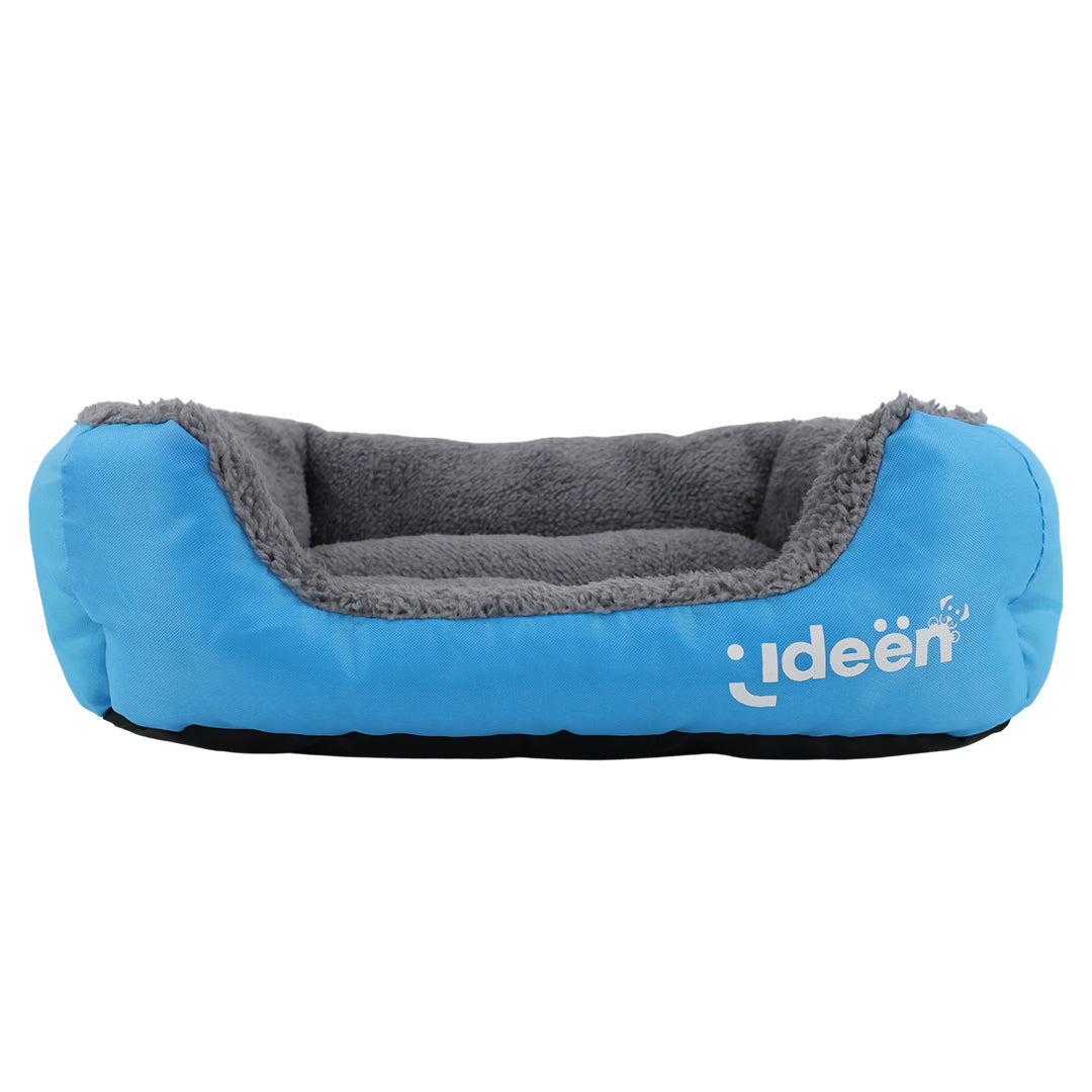 Cama para Mascota Azul y Gris - Grande