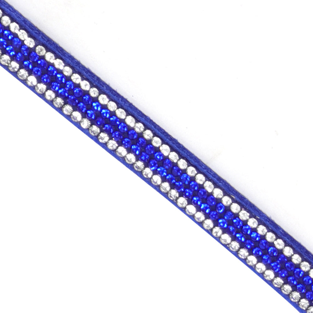 Collar para Mascota Azul con Cascabel - 26 cm