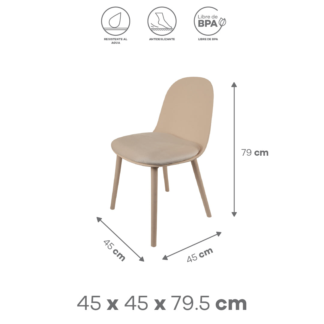 Silla Ergonómica – Color Mostaza