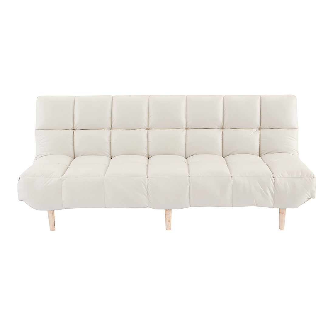 Sofá Cama Beige 3 Plazas - Apertura Italiana