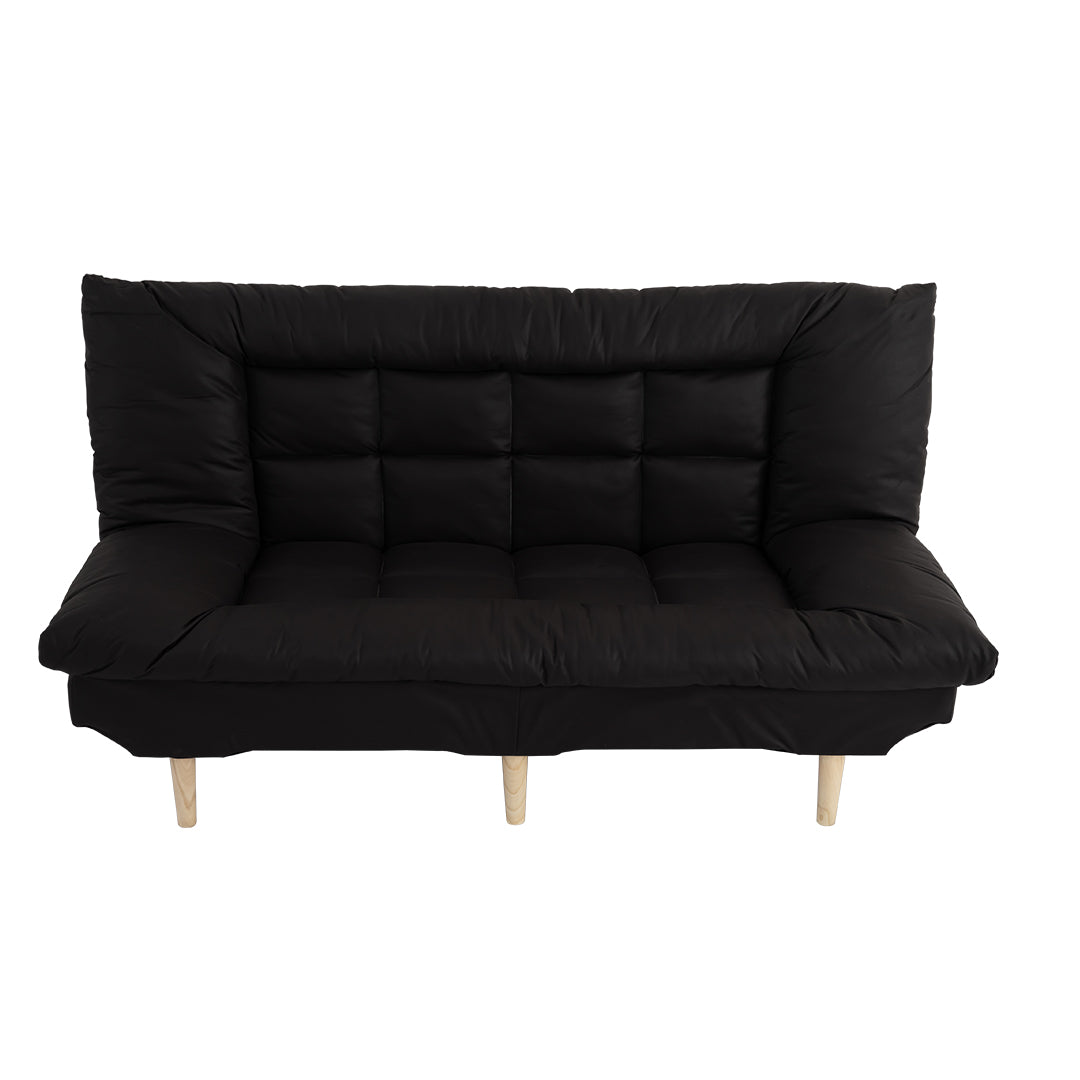 Sofá Cama Reclinable – Color Negro